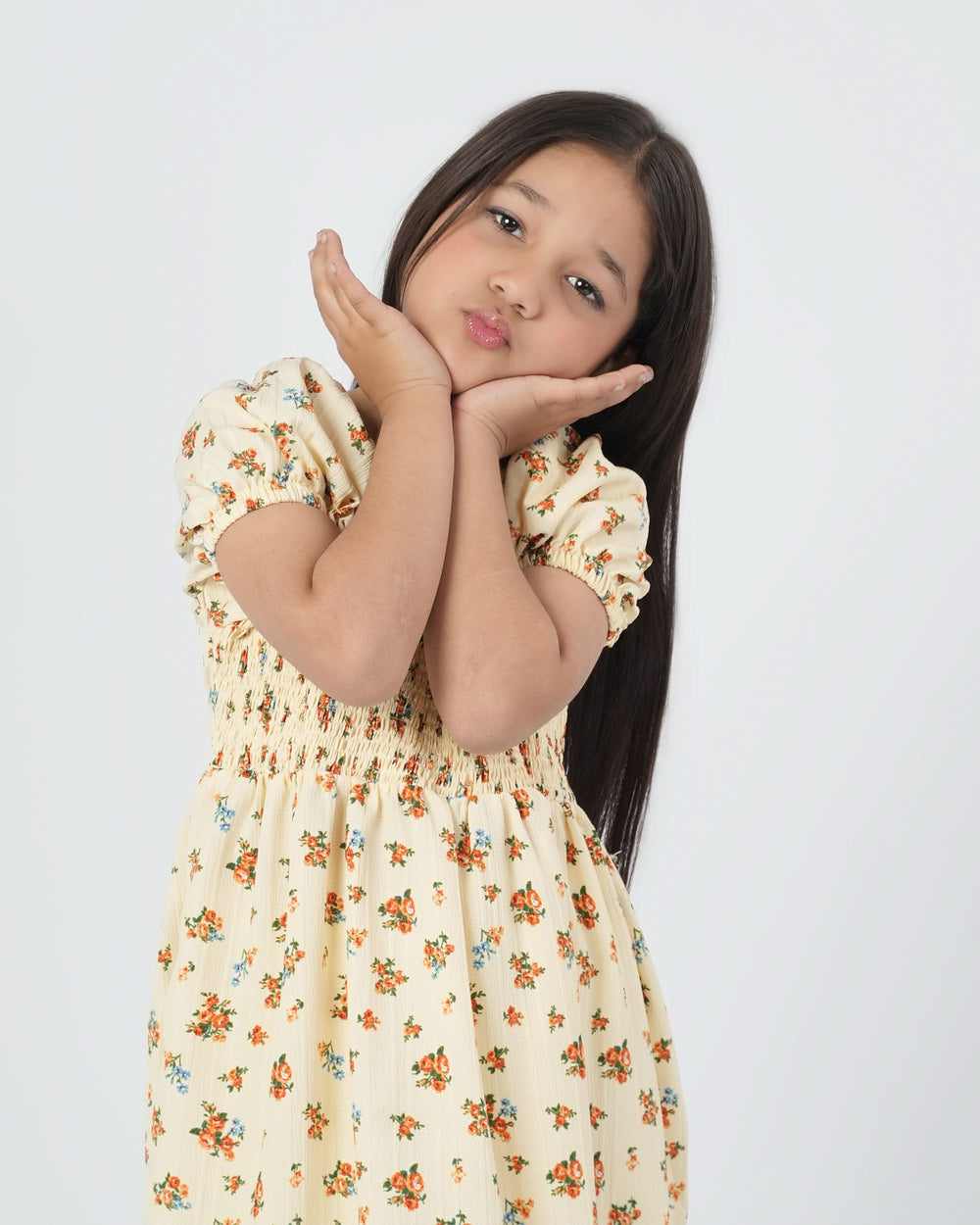 Eminent Girls Woven Frock - Fawn, Girls Frocks, Eminent, Chase Value