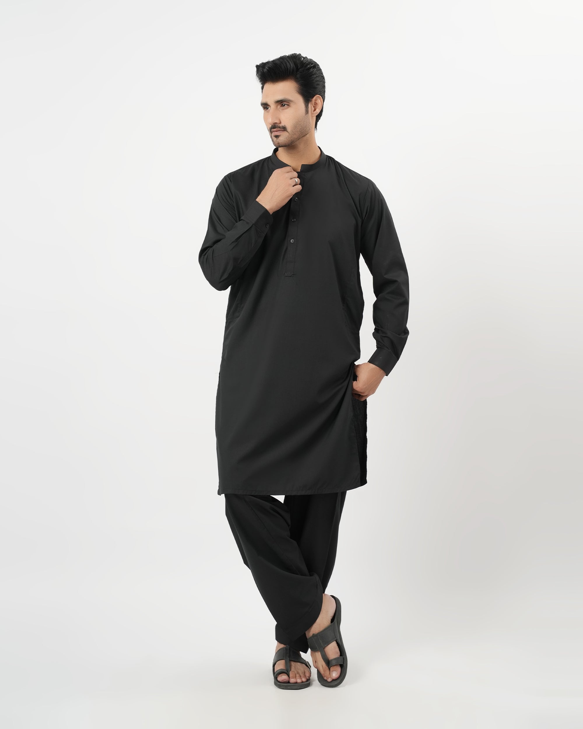 Valuables Men's Plain Shalwar Kameez