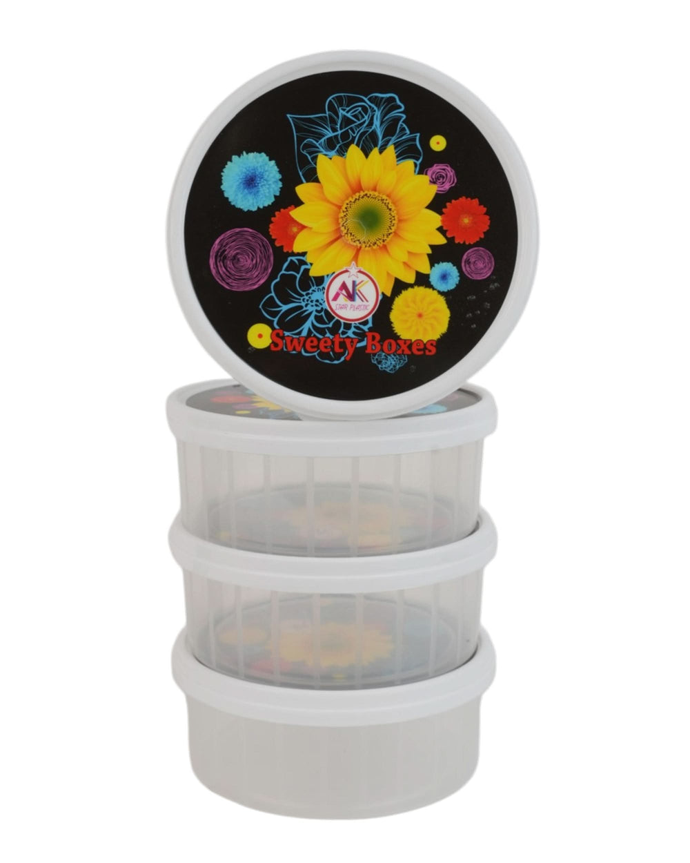 Sweety Storage Box – 4 Pcs, Tiffin Boxes & Bottles, Chase Value, Chase Value