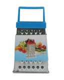 Grater- 4 Side - Blue, Kitchen Tools, Chase Value, Chase Value