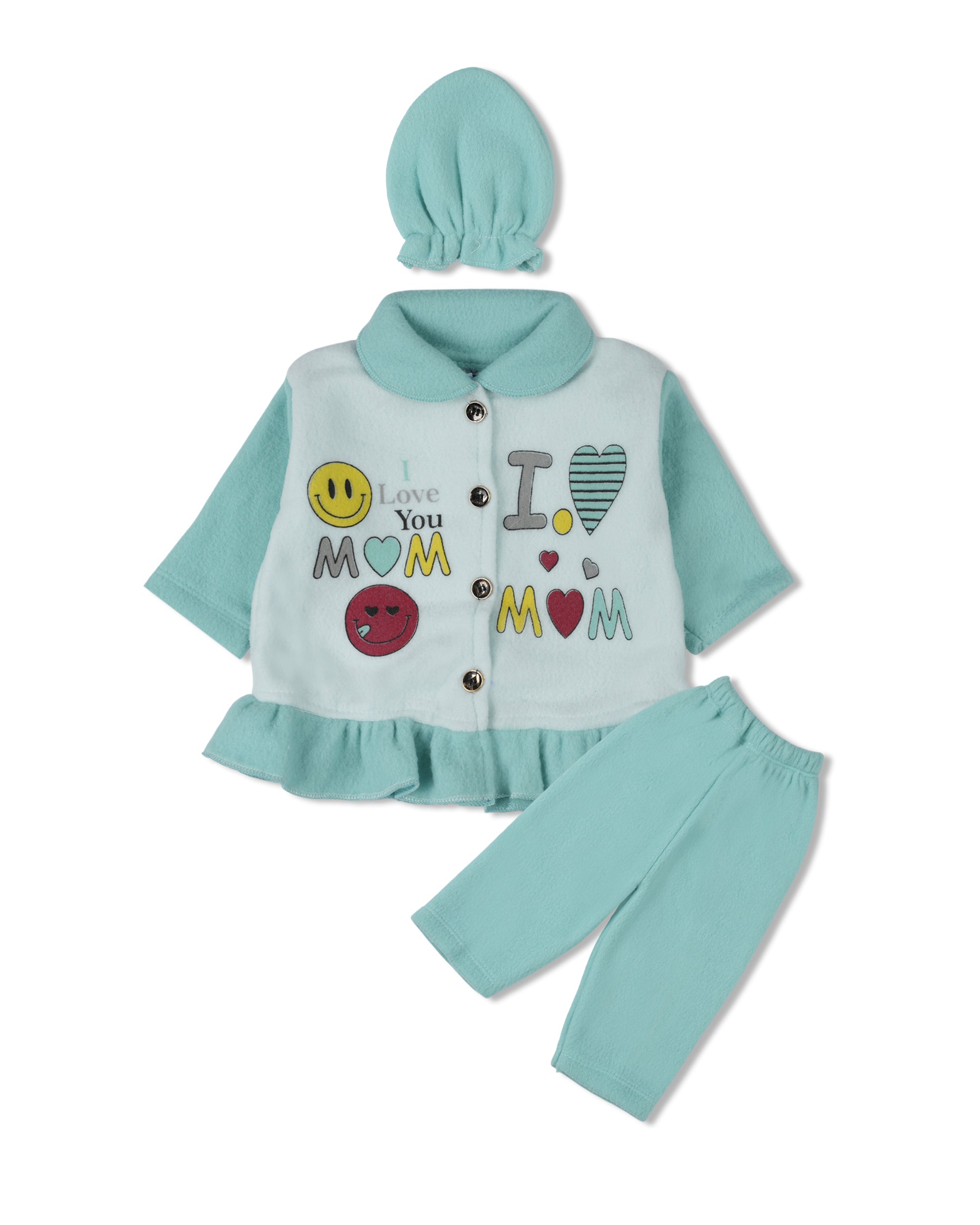 Newborn Girls Full Sleeves Suit, Newborn Girls Winter Sets & Suits, Chase Value, Chase Value