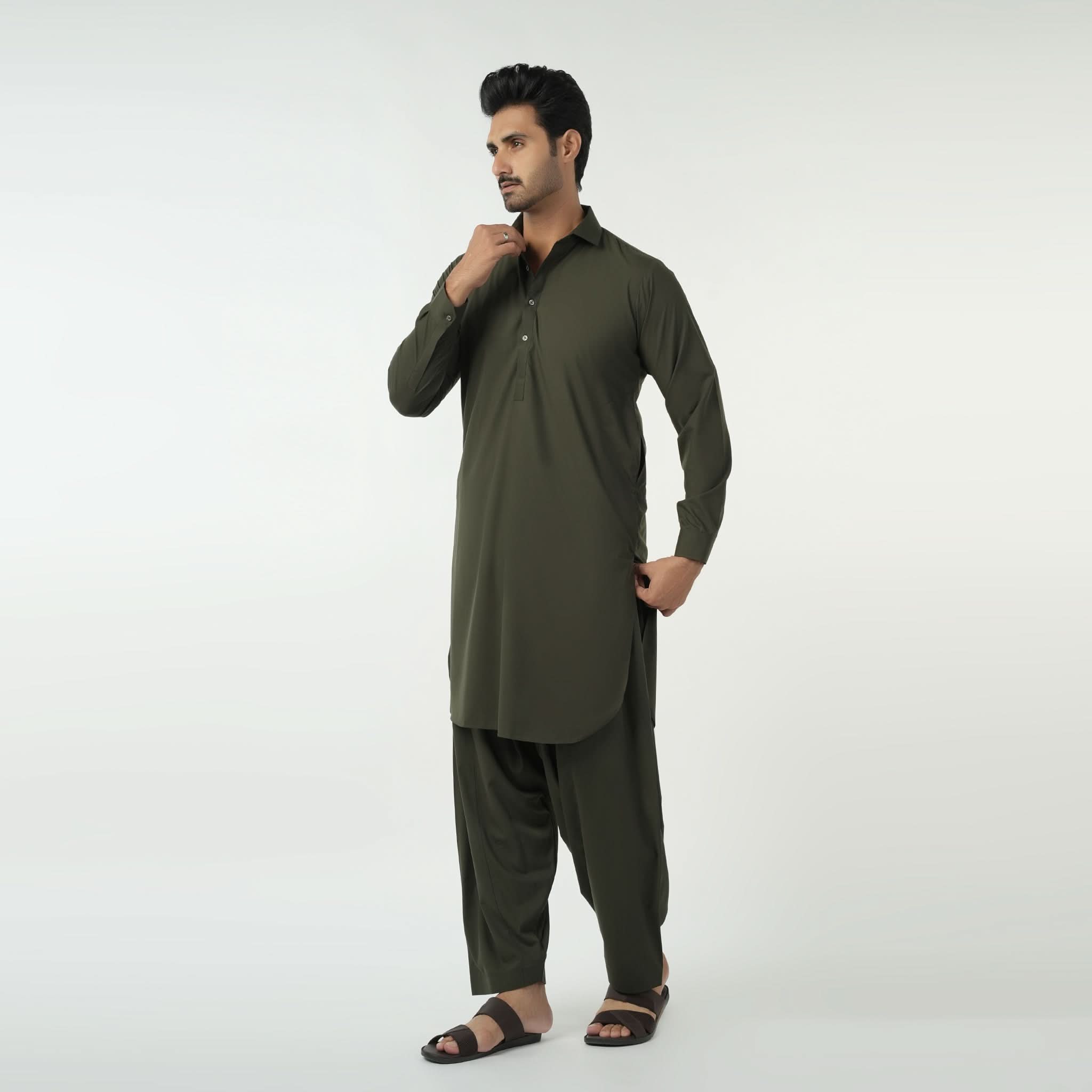Eminent Men's Plain Shalwar Kameez Suit, Men's Shalwar Kameez, Eminent, Chase Value