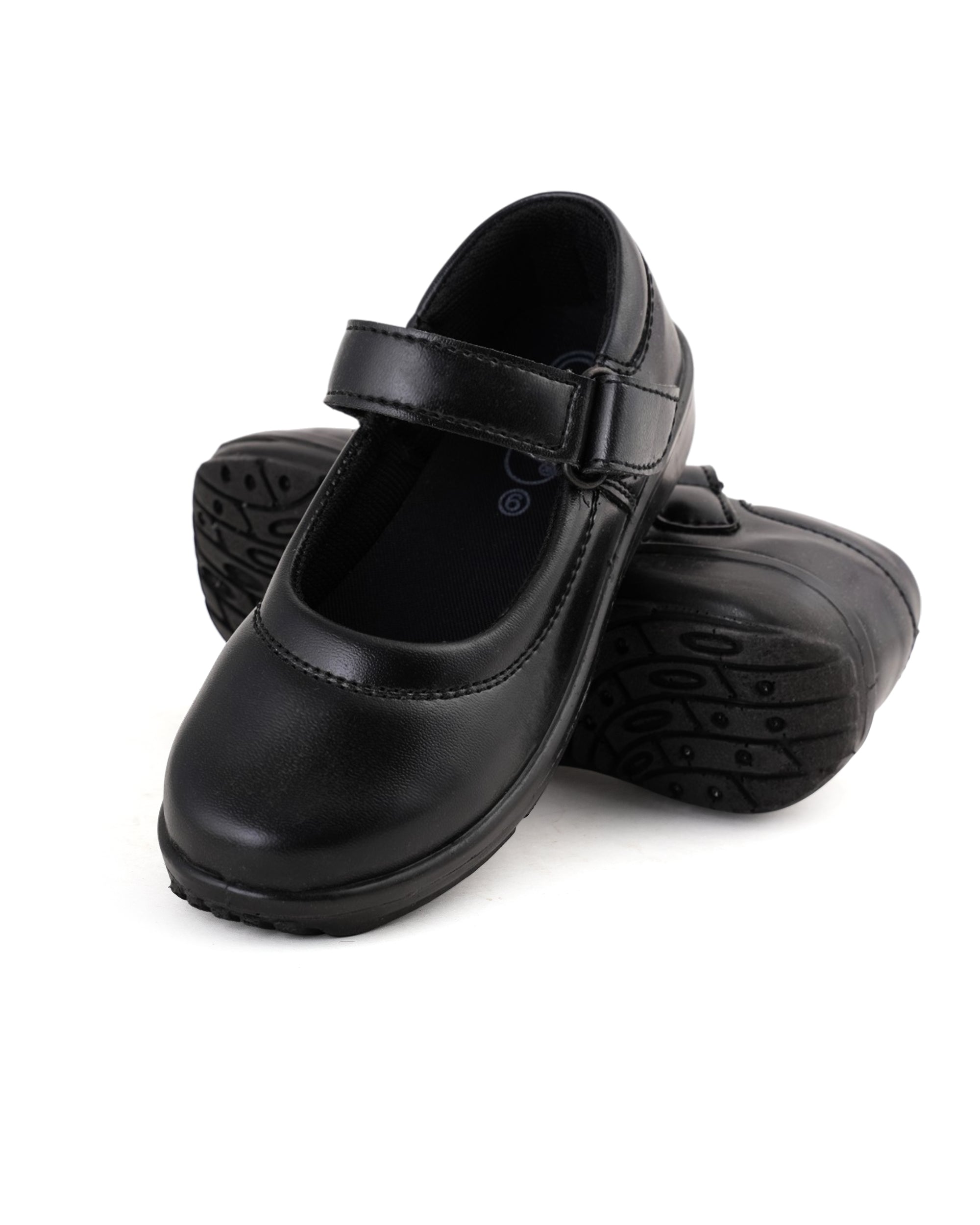 Girls' Plain School Shoes