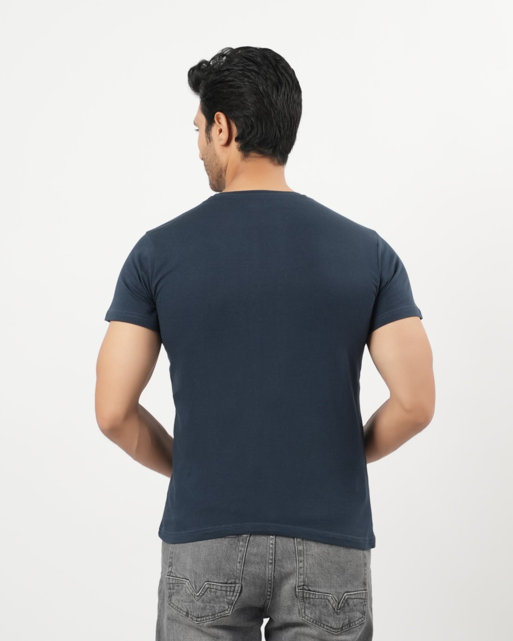 Valuables Men's Printed Round Neck T-Shirt