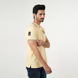 Men's Half Sleeves Polo T-Shirt - Yellow, Men's T-Shirts & Polos, Chase Value, Chase Value