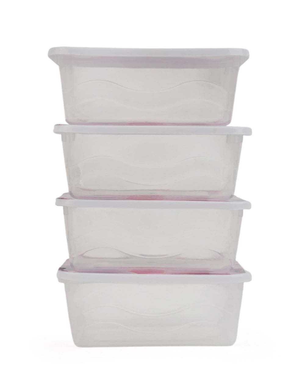 Storage Box 4 Pcs Set, Tiffin Boxes & Bottles, Chase Value, Chase Value