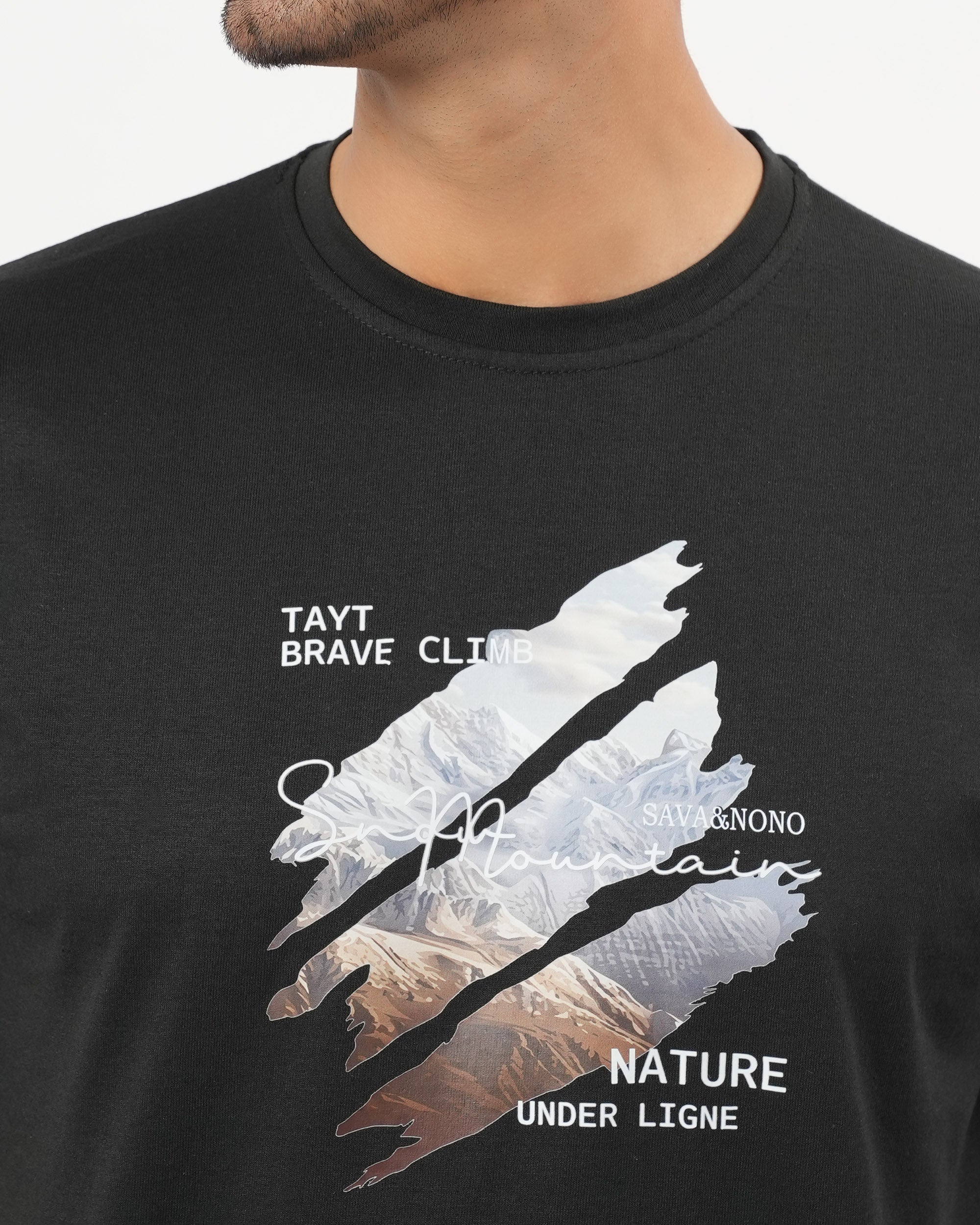 Men's Drop Shoulder Printed Shirt