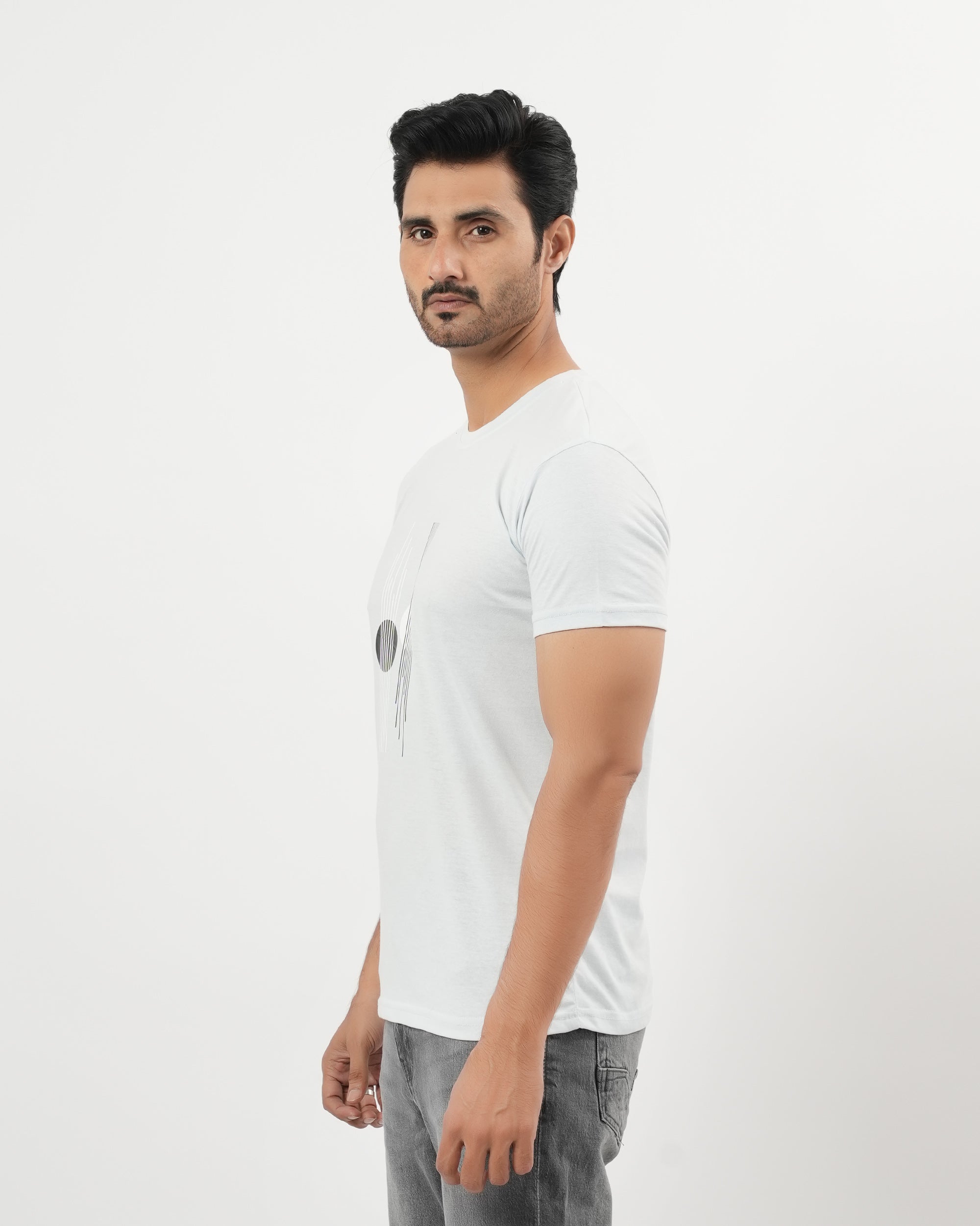 Valuables Men's Printed Round Neck T-Shirt