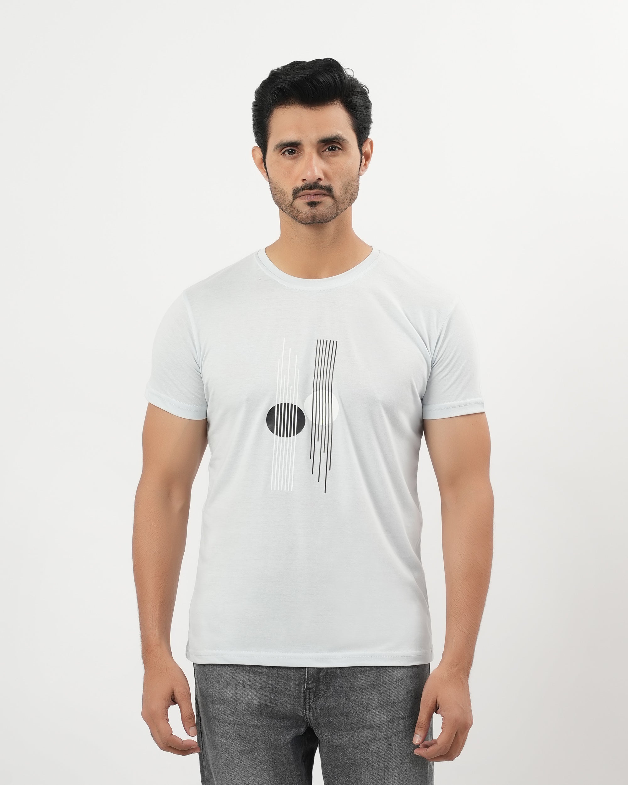 Valuables Men's Printed Round Neck T-Shirt