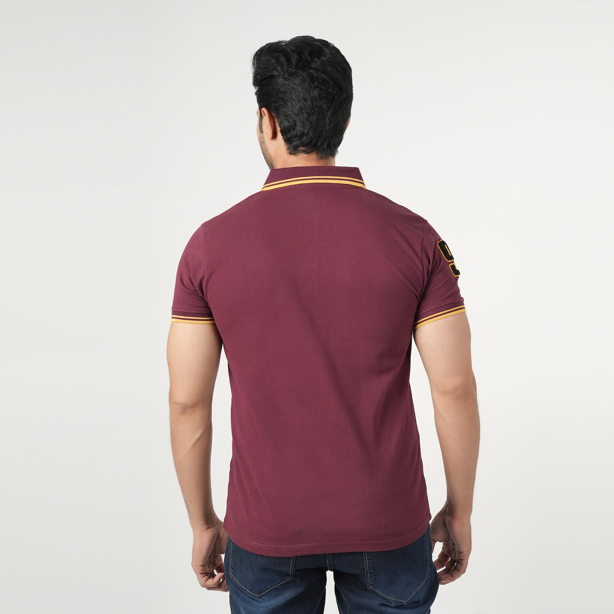 Eminent Men's Half Sleeves Polo T-Shirt - Tawny Port, Men's T-Shirts & Polos, Eminent, Chase Value