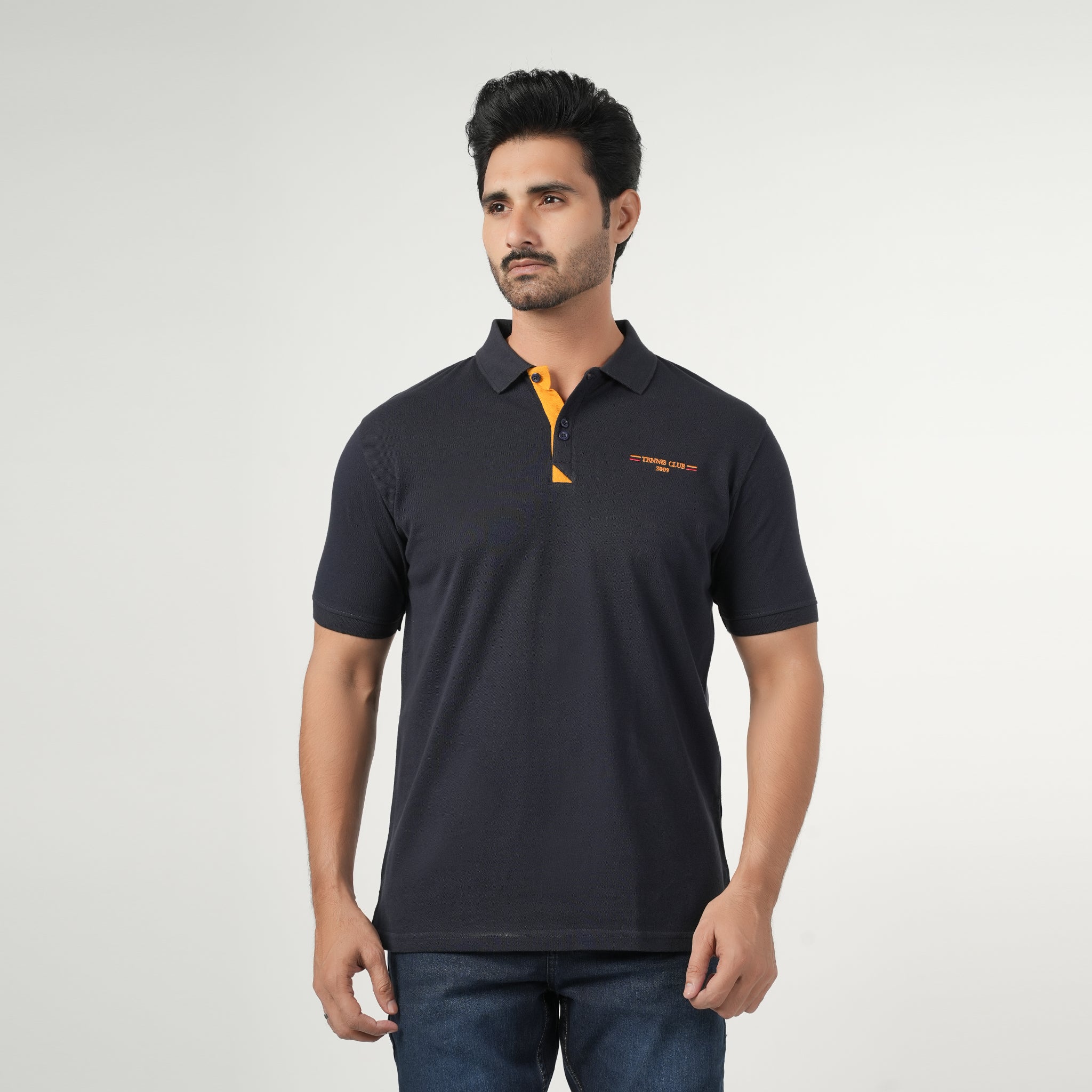 Eminent Men's Half Sleeves Polo T-Shirt - Navy Blue, Men's T-Shirts & Polos, Eminent, Chase Value