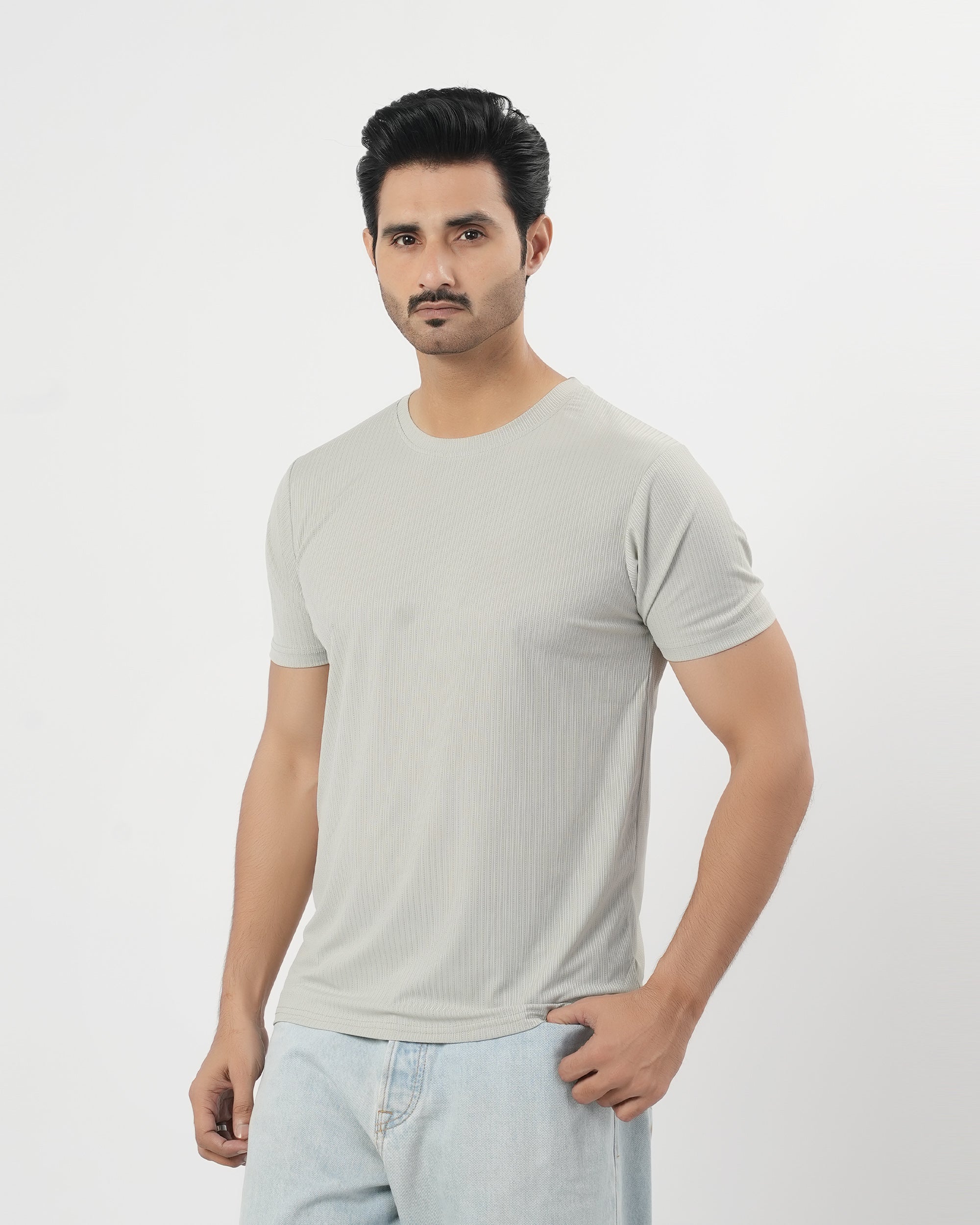 Valuables Men's Half Sleeves Round Neck T-Shirt