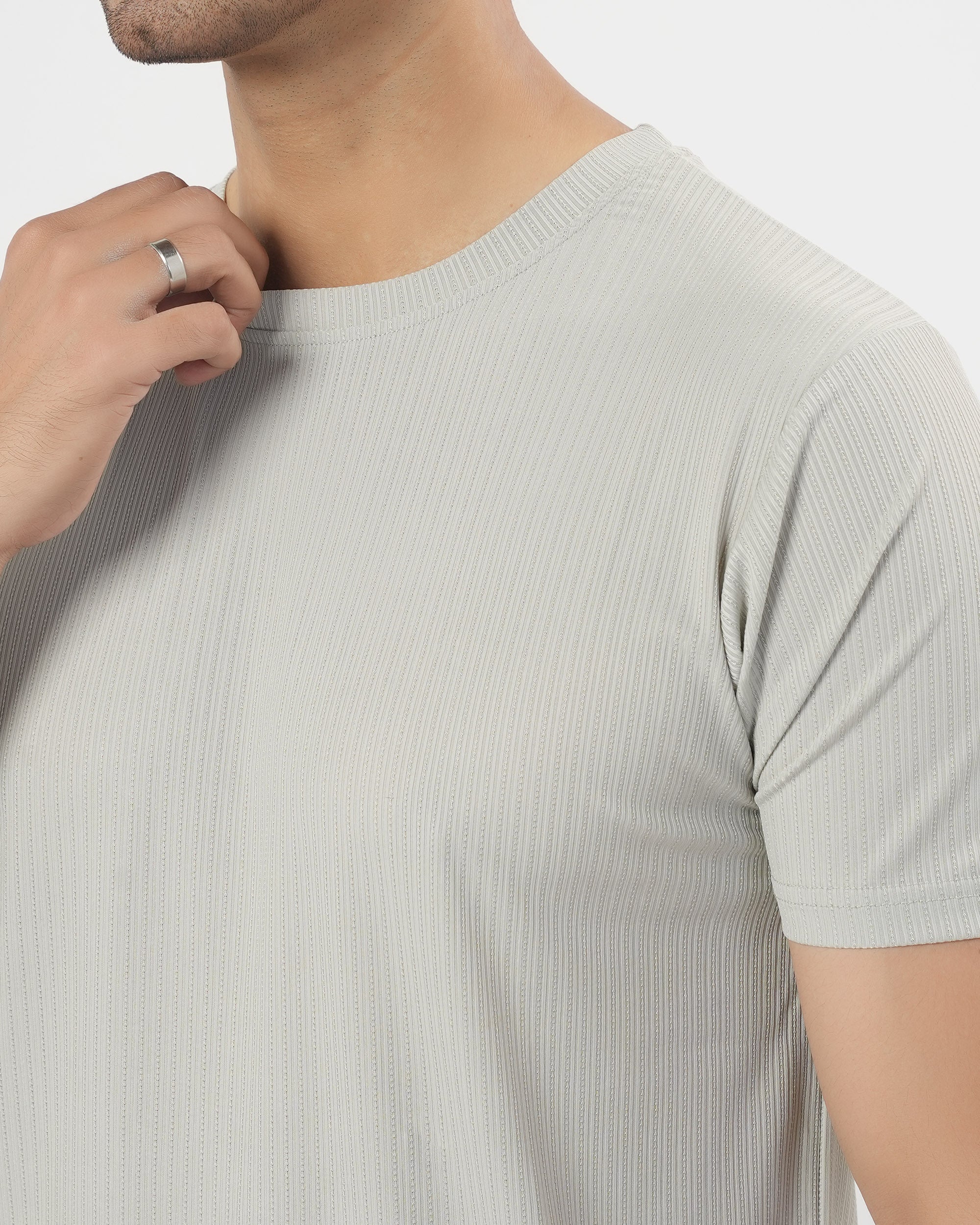 Valuables Men's Half Sleeves Round Neck T-Shirt