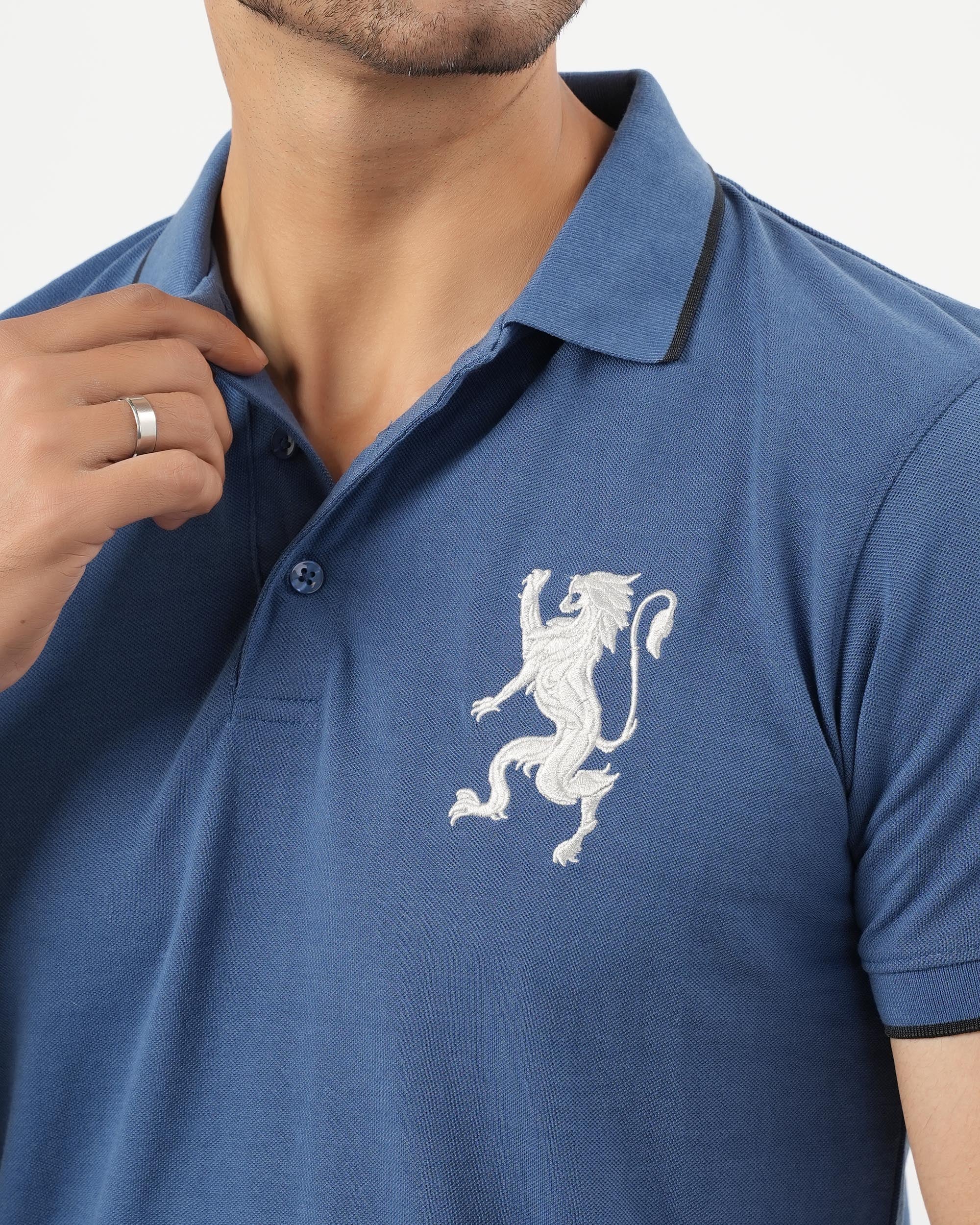 Men's Half Sleeve Polo T-Shirt - Giordano