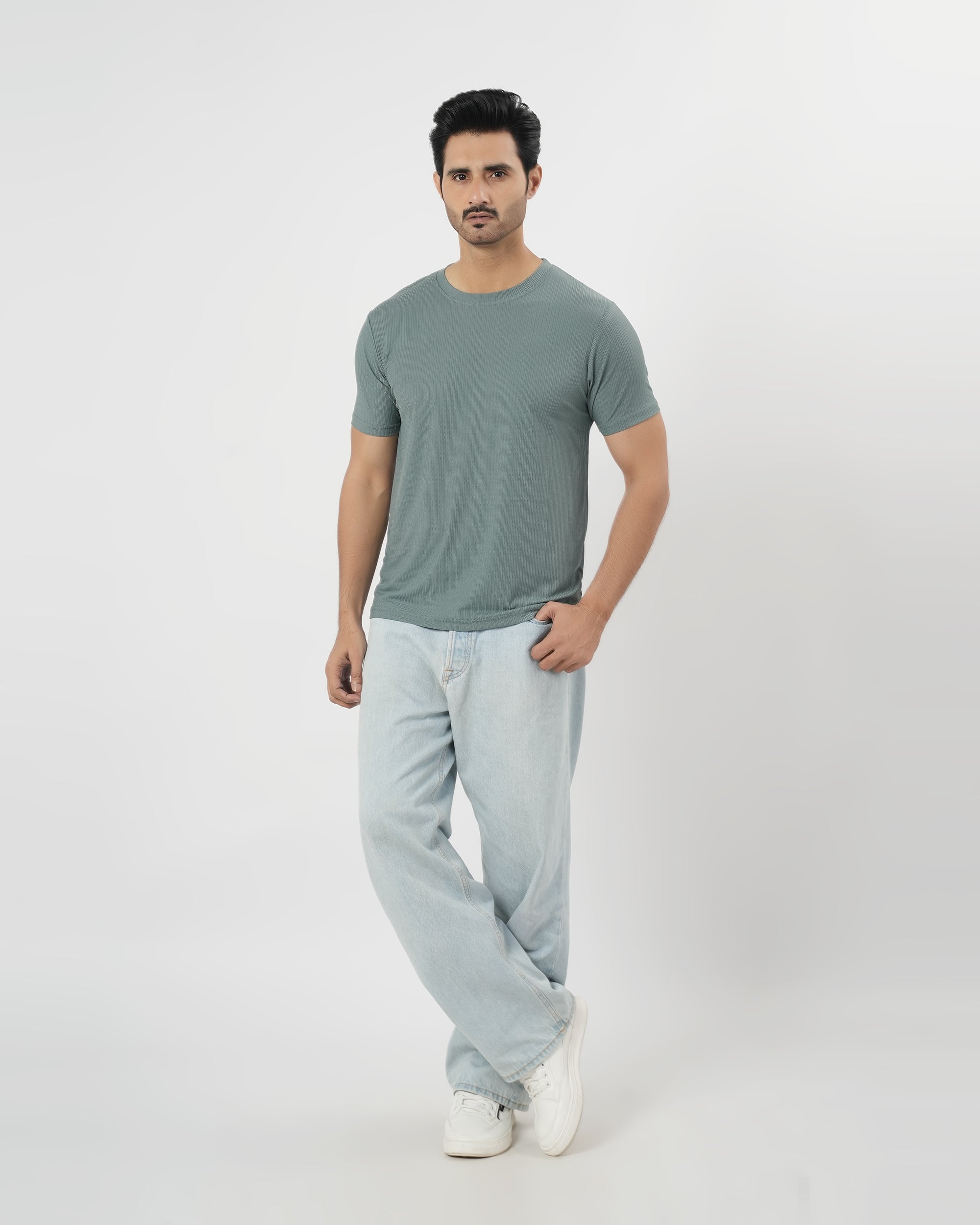 Valuables Men's Half Sleeves Round Neck T-Shirt