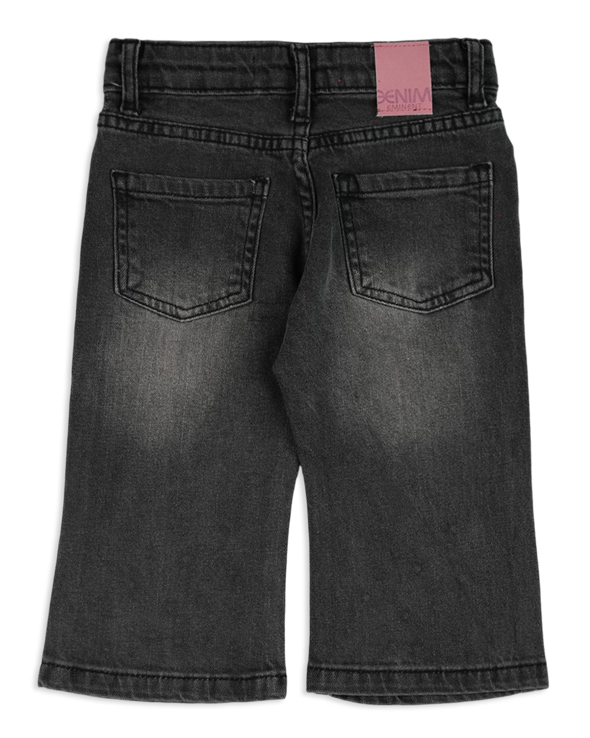 Eminent Girls Flared Fit Denim Pant