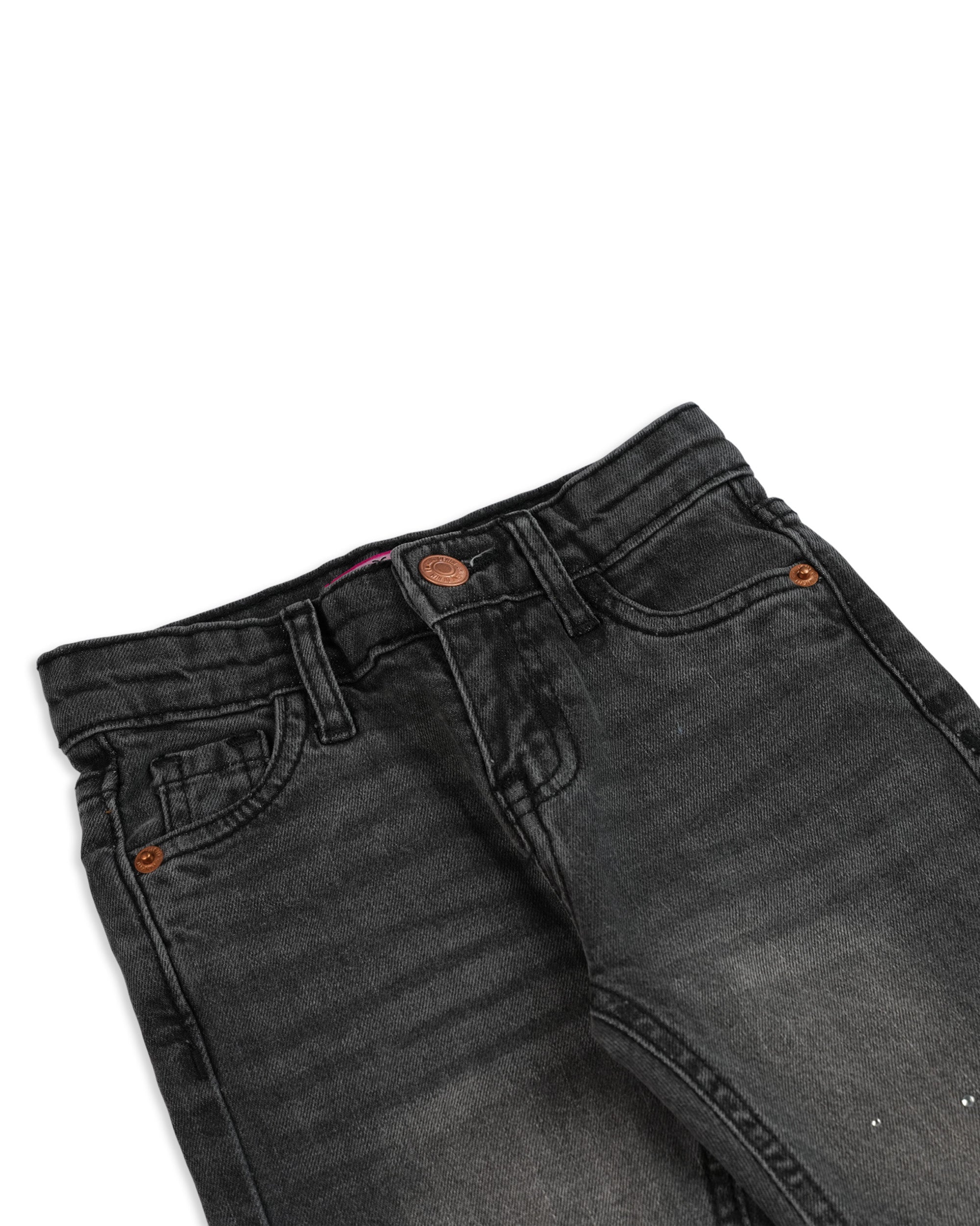 Eminent Girls Flared Fit Denim Pant