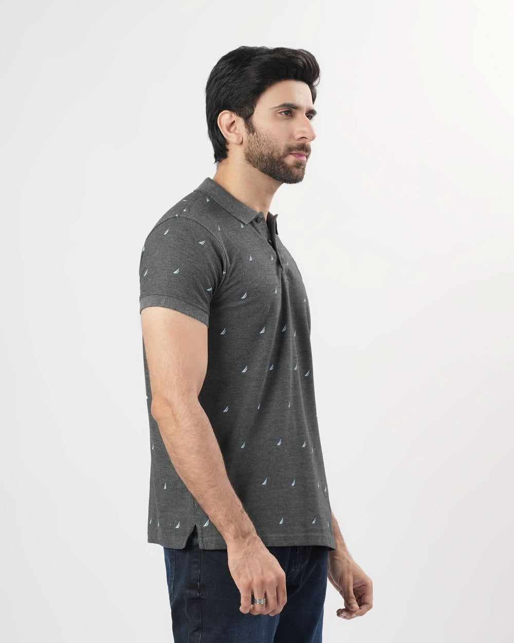 Men Half Sleeves Polo T-Shirt, Men's T-Shirts & Polos, Chase Value, Chase Value