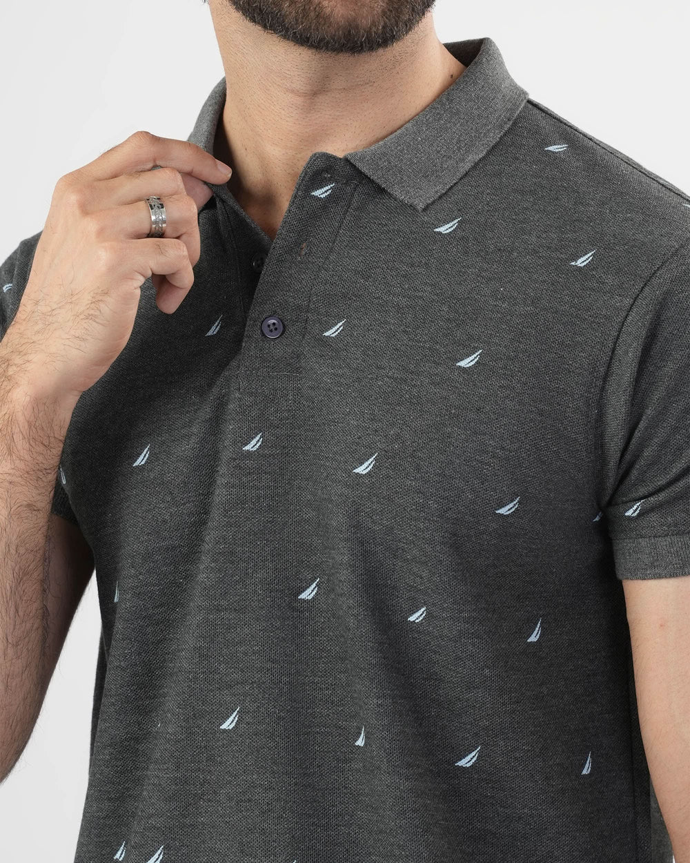 Men Half Sleeves Polo T-Shirt, Men's T-Shirts & Polos, Chase Value, Chase Value