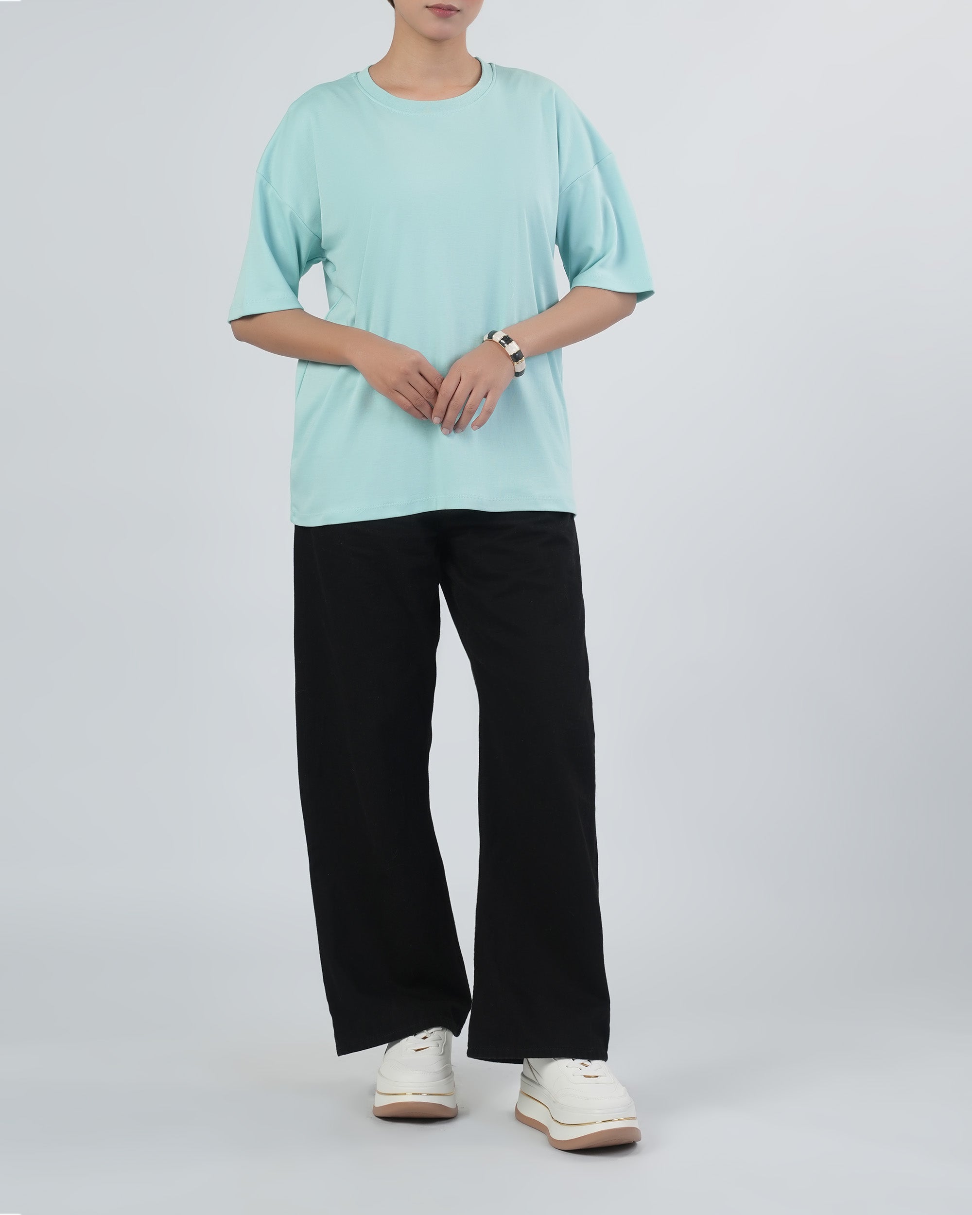 Eminent Women's Half Sleeves T-Shirt, Women T-Shirts & Tops, Eminent, Chase Value