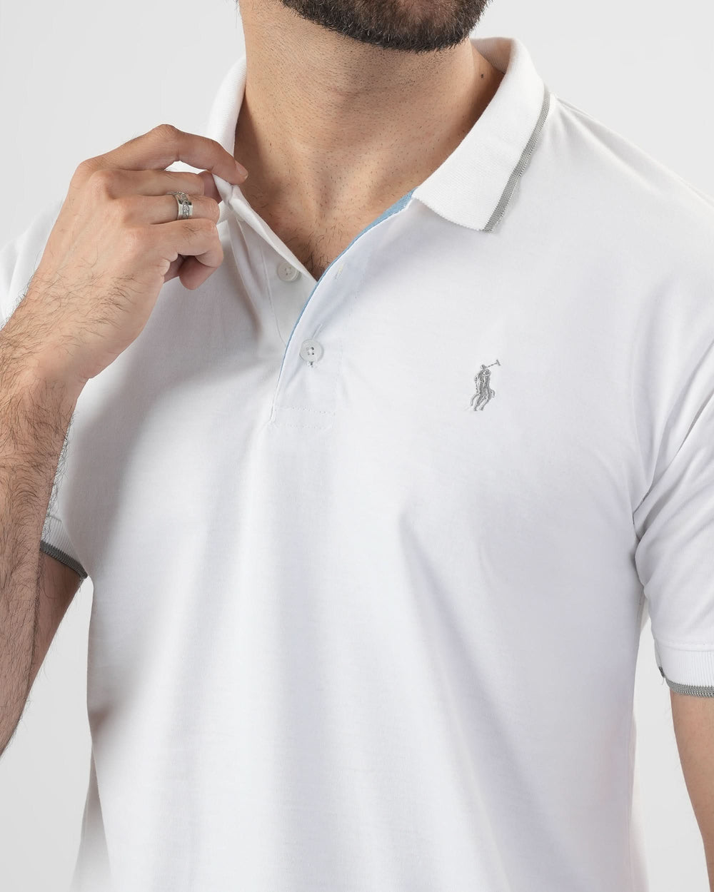 Men Half Sleeves Polo T-Shirt, Men's T-Shirts & Polos, Chase Value, Chase Value