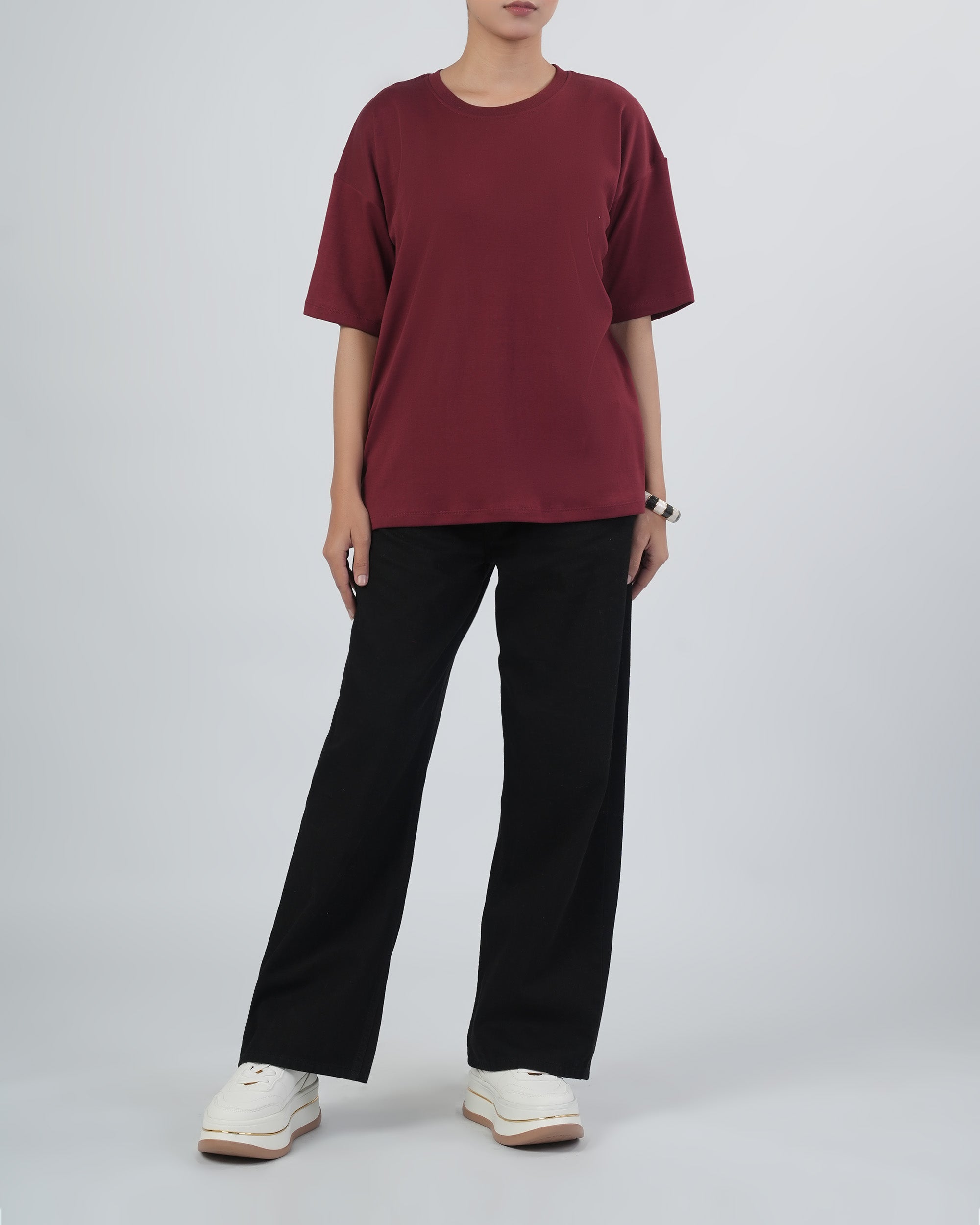 Eminent Women's Half Sleeves T-Shirt, Women T-Shirts & Tops, Eminent, Chase Value