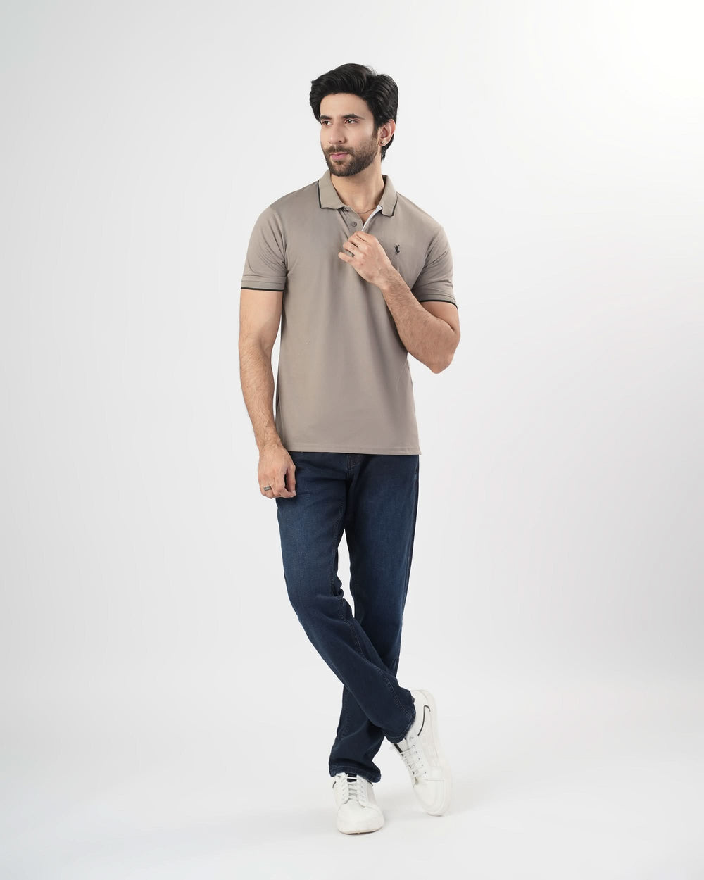 Men Half Sleeves Polo T-Shirt, Men's T-Shirts & Polos, Chase Value, Chase Value