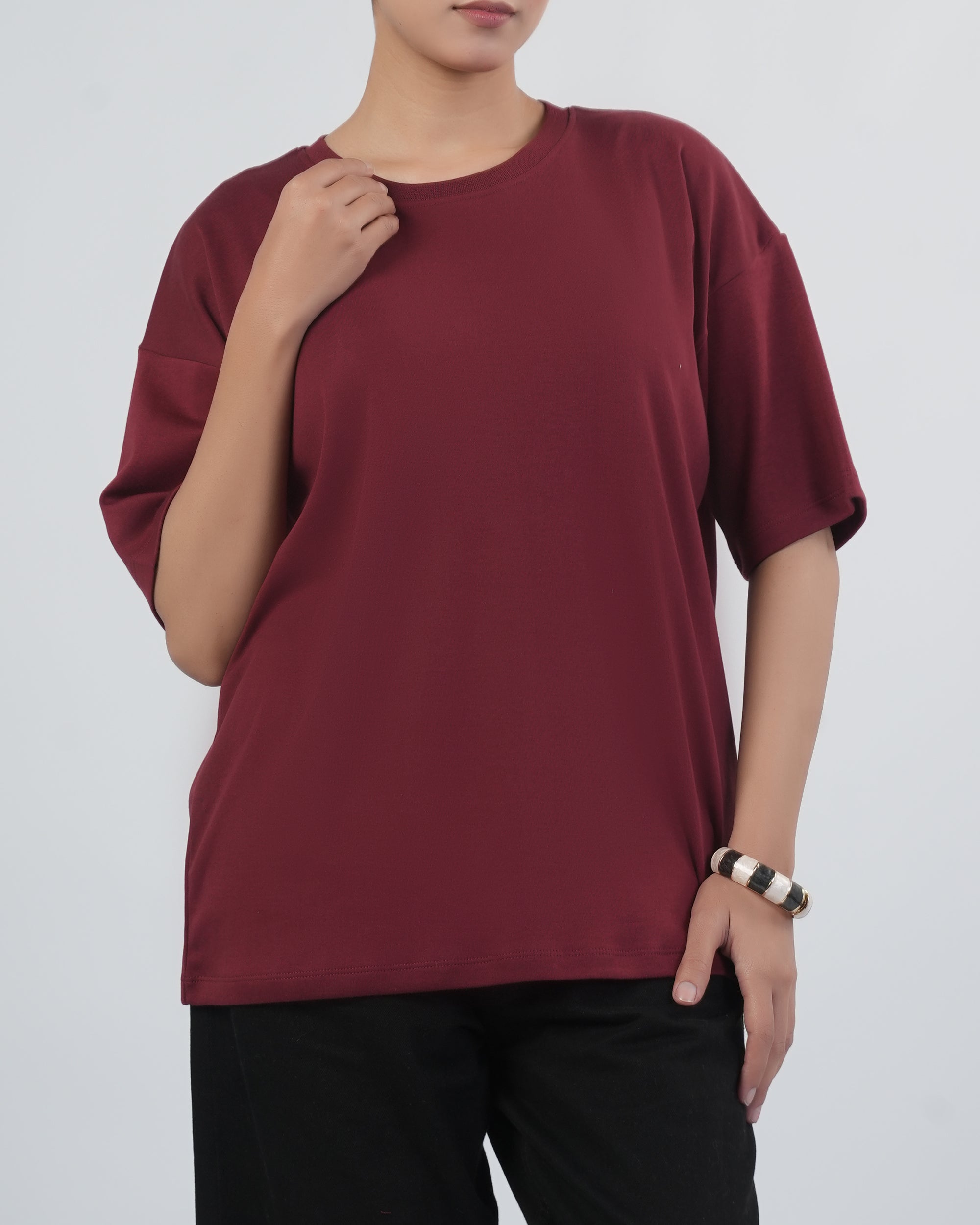 Eminent Women's Half Sleeves T-Shirt, Women T-Shirts & Tops, Eminent, Chase Value
