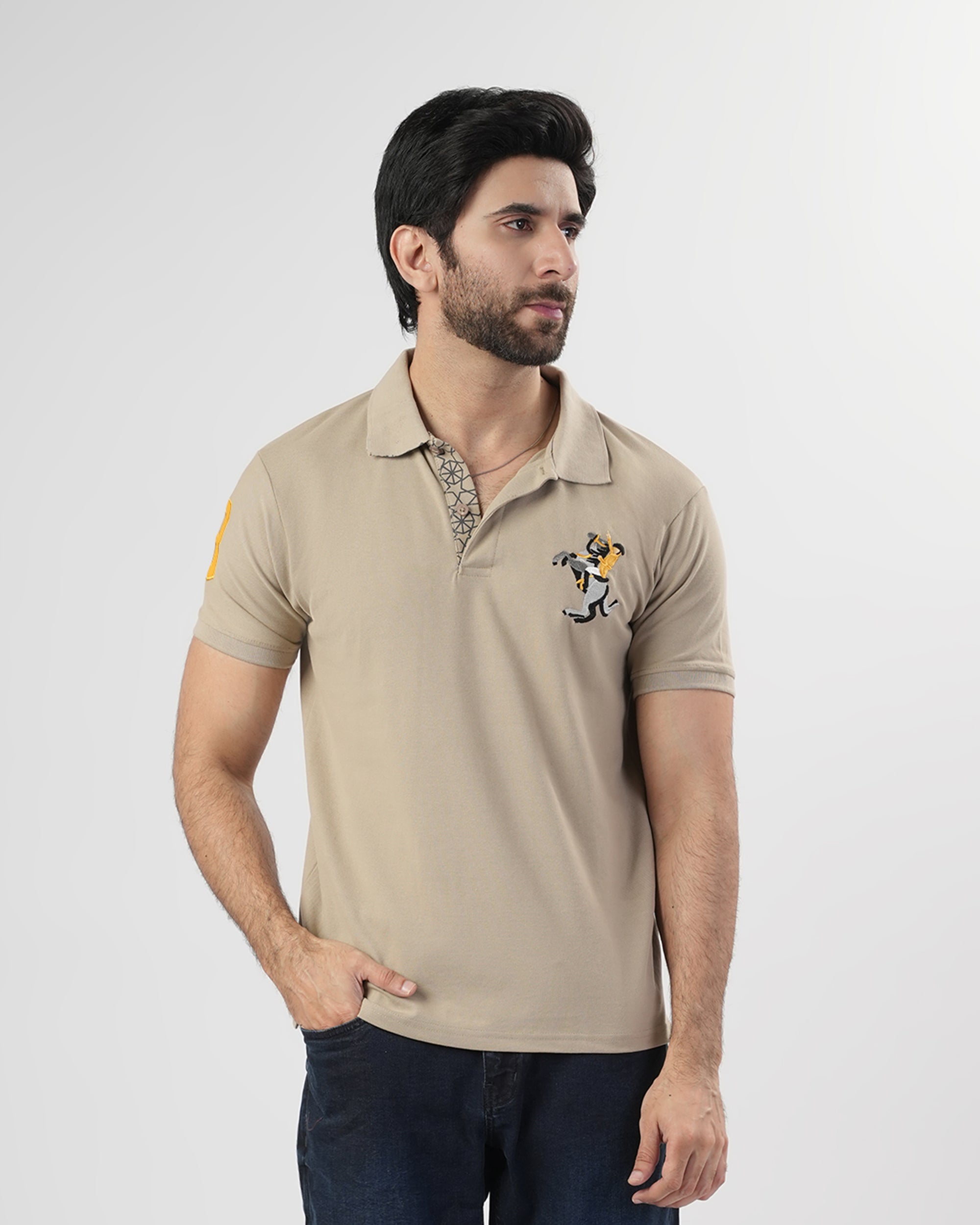 Men’s Half Sleeves Polo T-Shirt, Men's T-Shirts & Polos, Chase Value, Chase Value