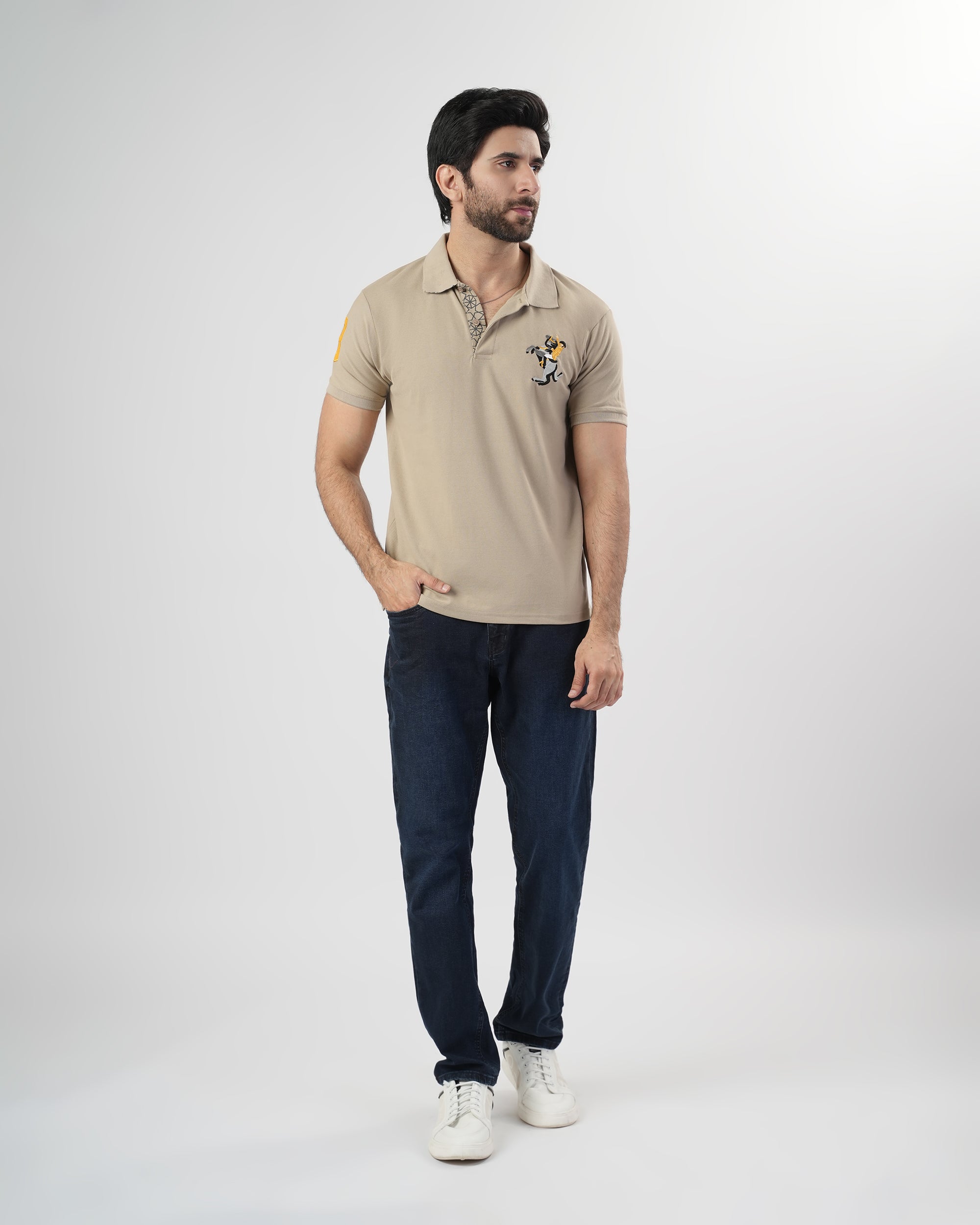 Men’s Half Sleeves Polo T-Shirt, Men's T-Shirts & Polos, Chase Value, Chase Value