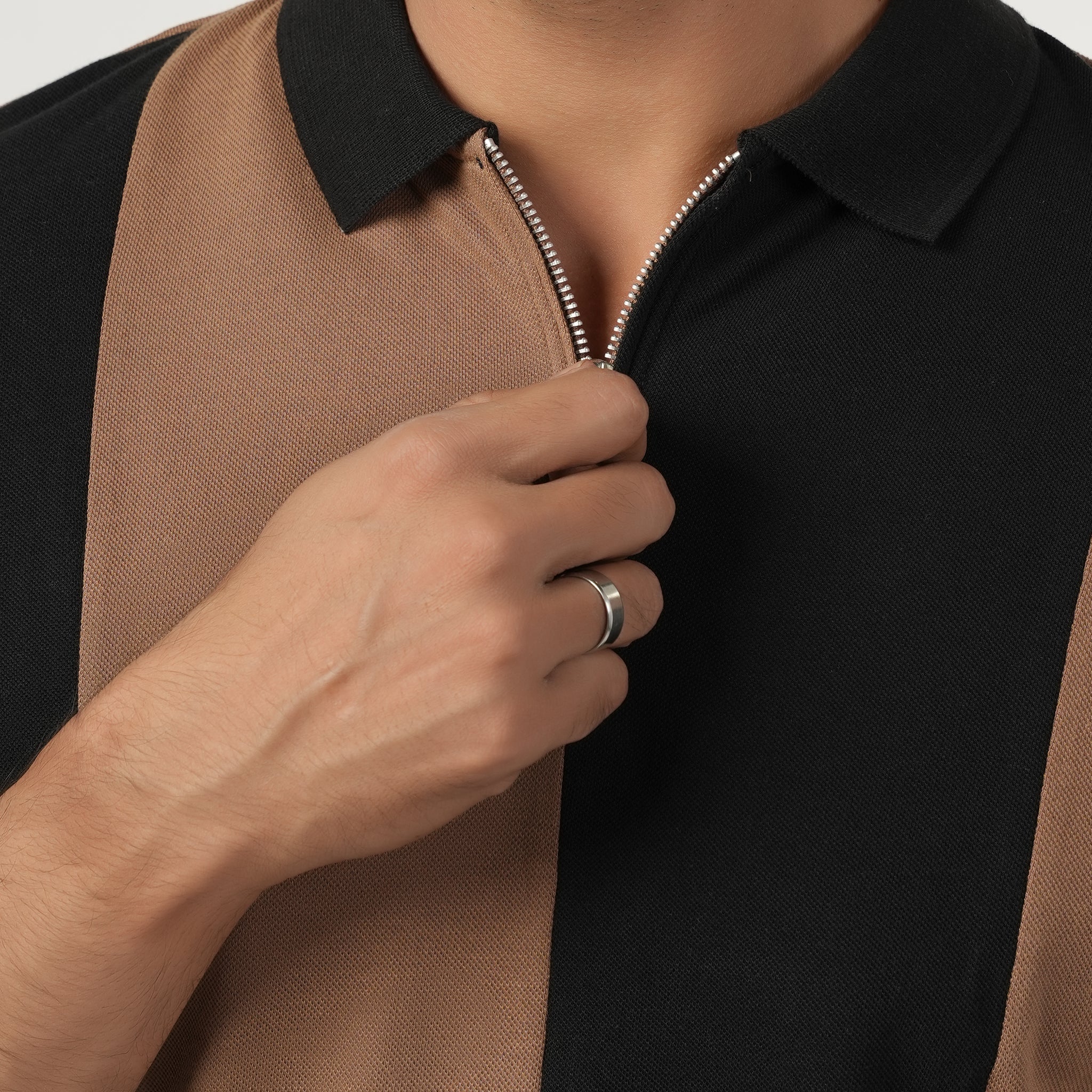 Eminent Men's Half Sleeves Polo T-Shirt - Coco Cream, Men's T-Shirts & Polos, Eminent, Chase Value