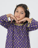 Eminent Girls 03 PCS Shalwar Suit -Purple