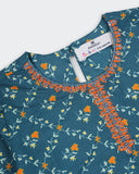 Eminent Newborn Girls Ethnic Essentials Printed 2 Pc
