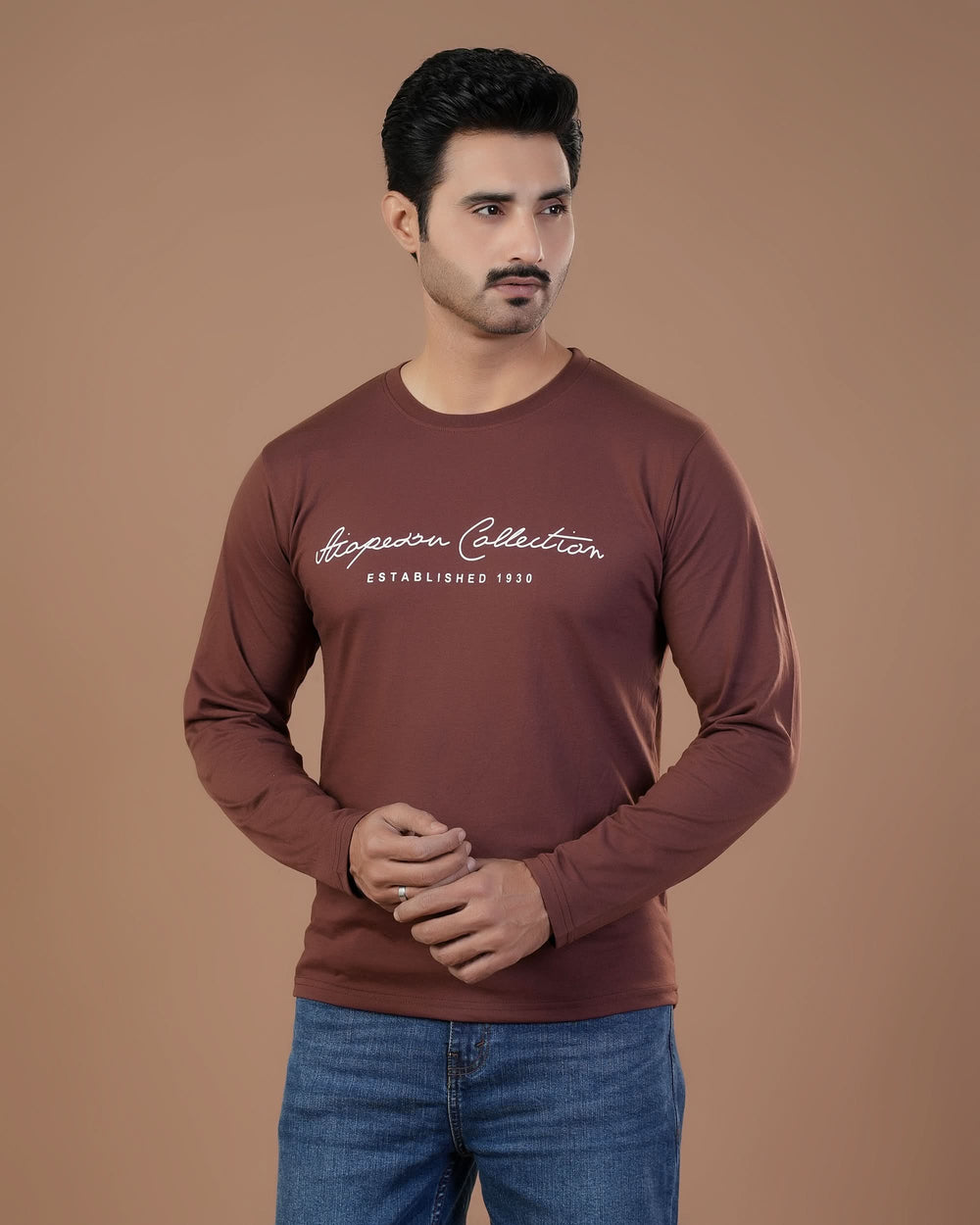 Valuables Men’s Printed Full Sleeves T-Shirt, Men's T-Shirts & Polos, Chase Value, Chase Value