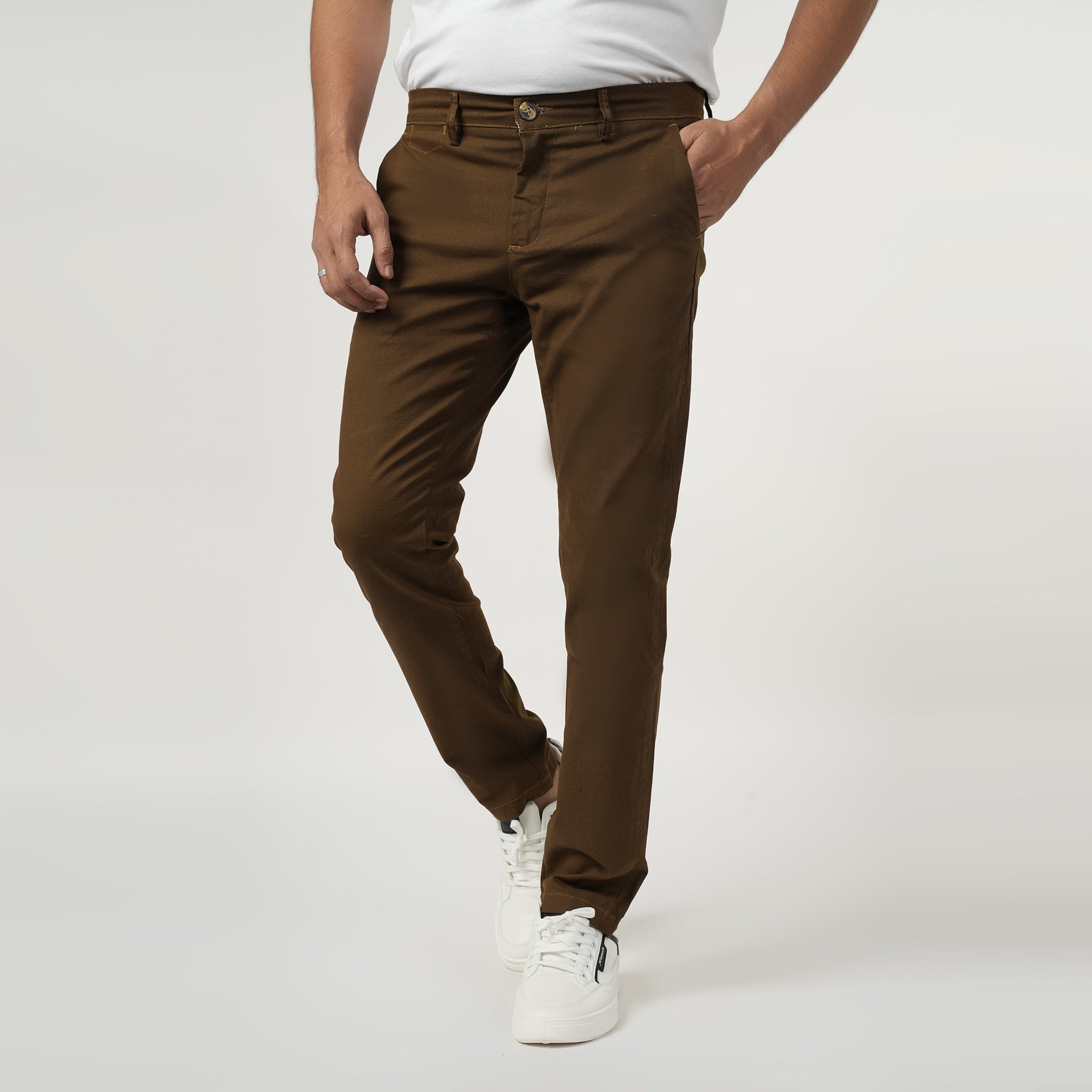 Eminent Men's Cotton Casual Pant - Camel, Men's Casual Pants & Jeans, Eminent, Chase Value