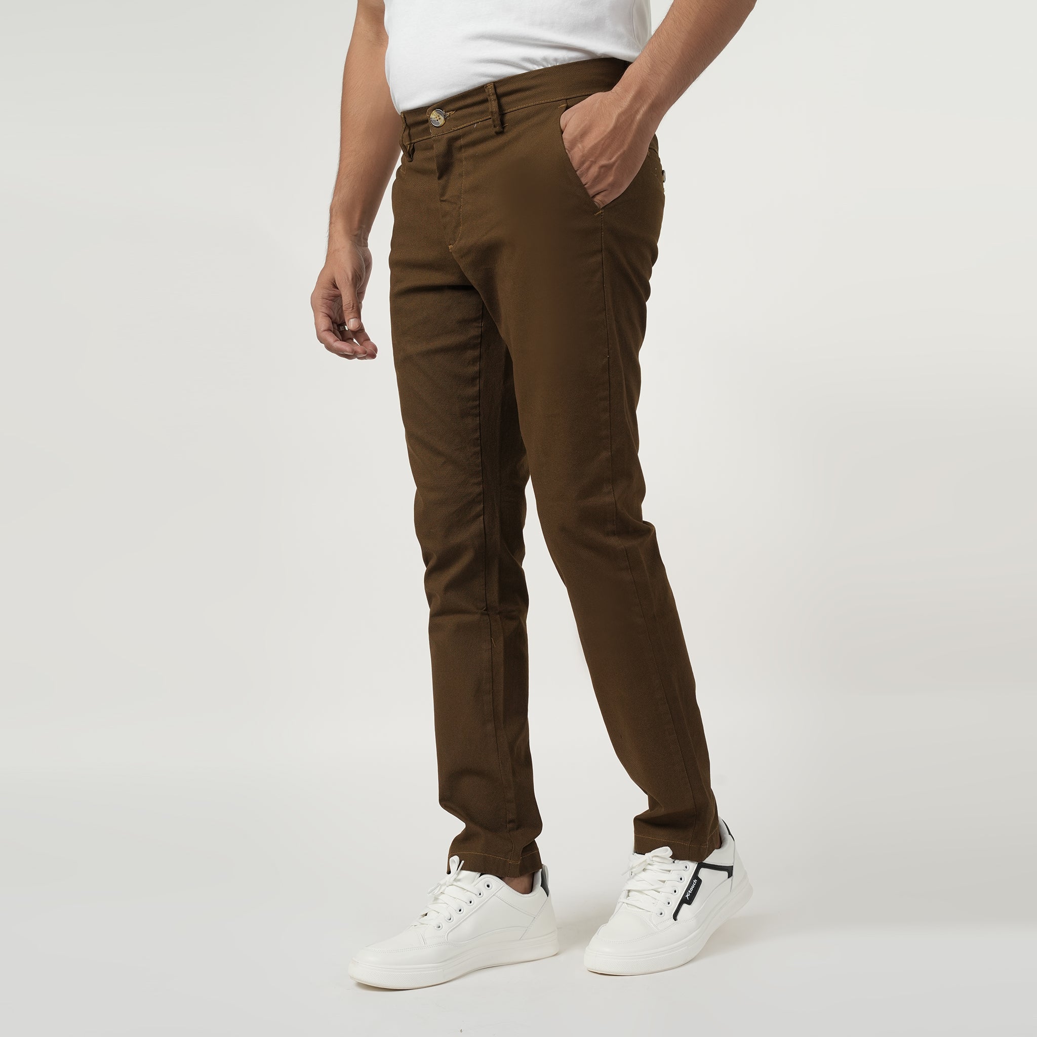 Eminent Men's Cotton Casual Pant - Camel, Men's Casual Pants & Jeans, Eminent, Chase Value