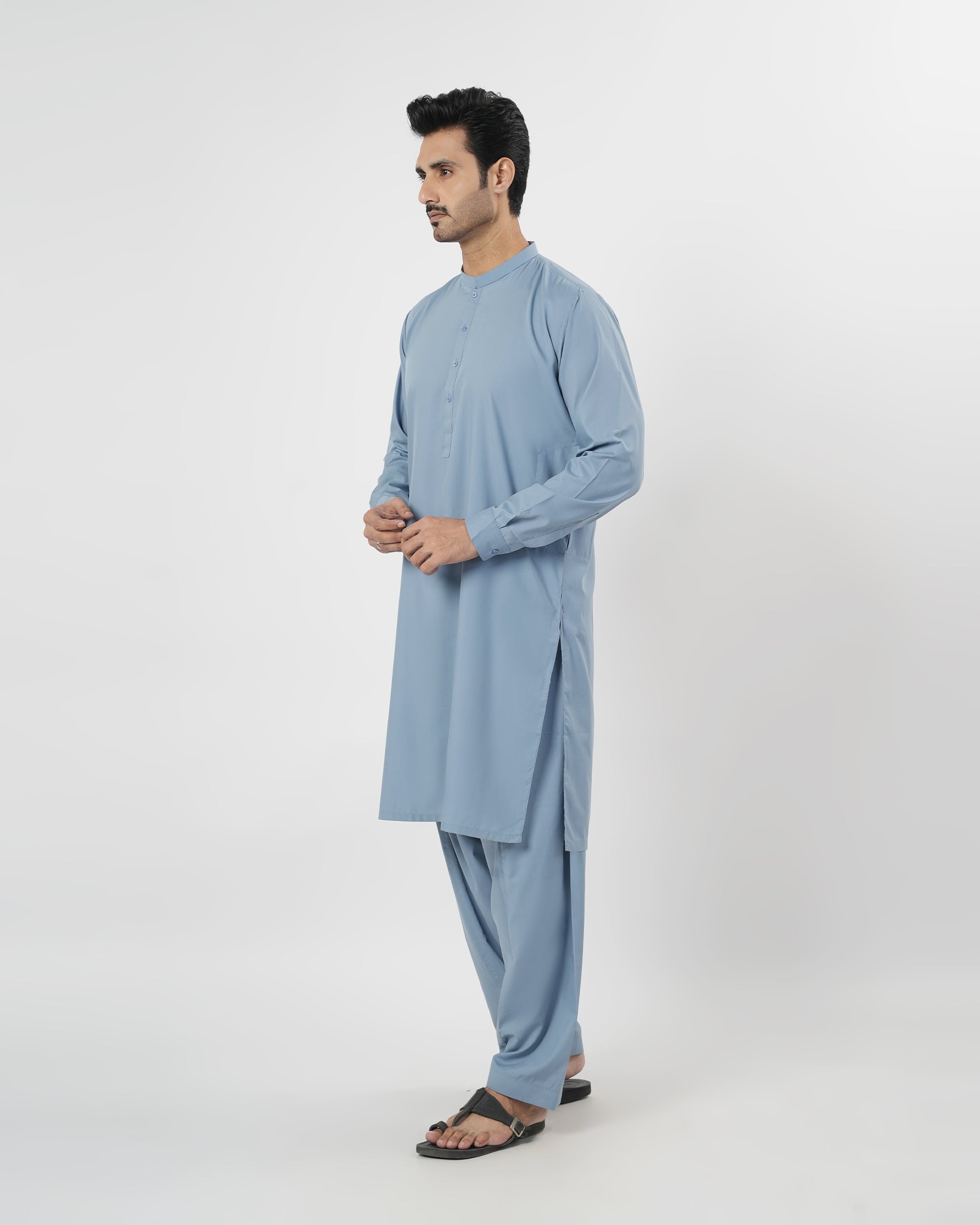 Eminent Men's Plain Shalwar Kameez