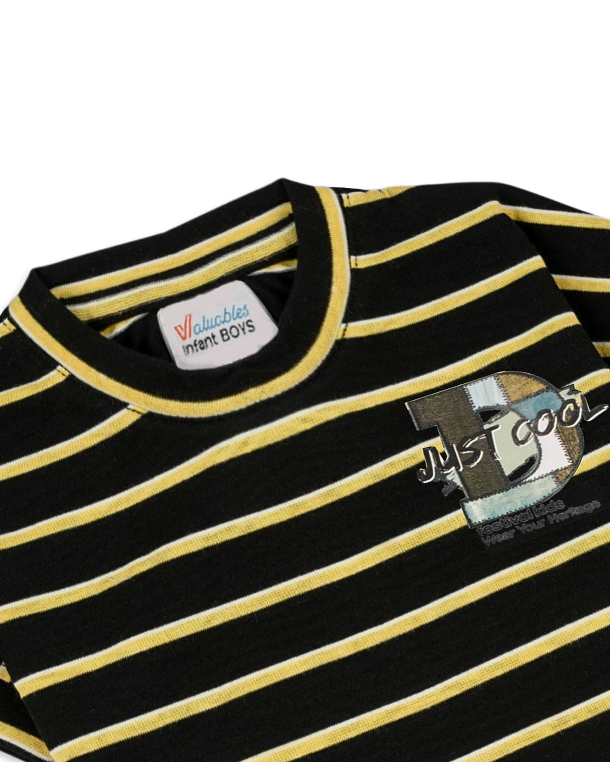 Valuables Newborn Boys T-Shirt, Newborn Boys Half Sleeves T-Shirts, Chase Value, Chase Value