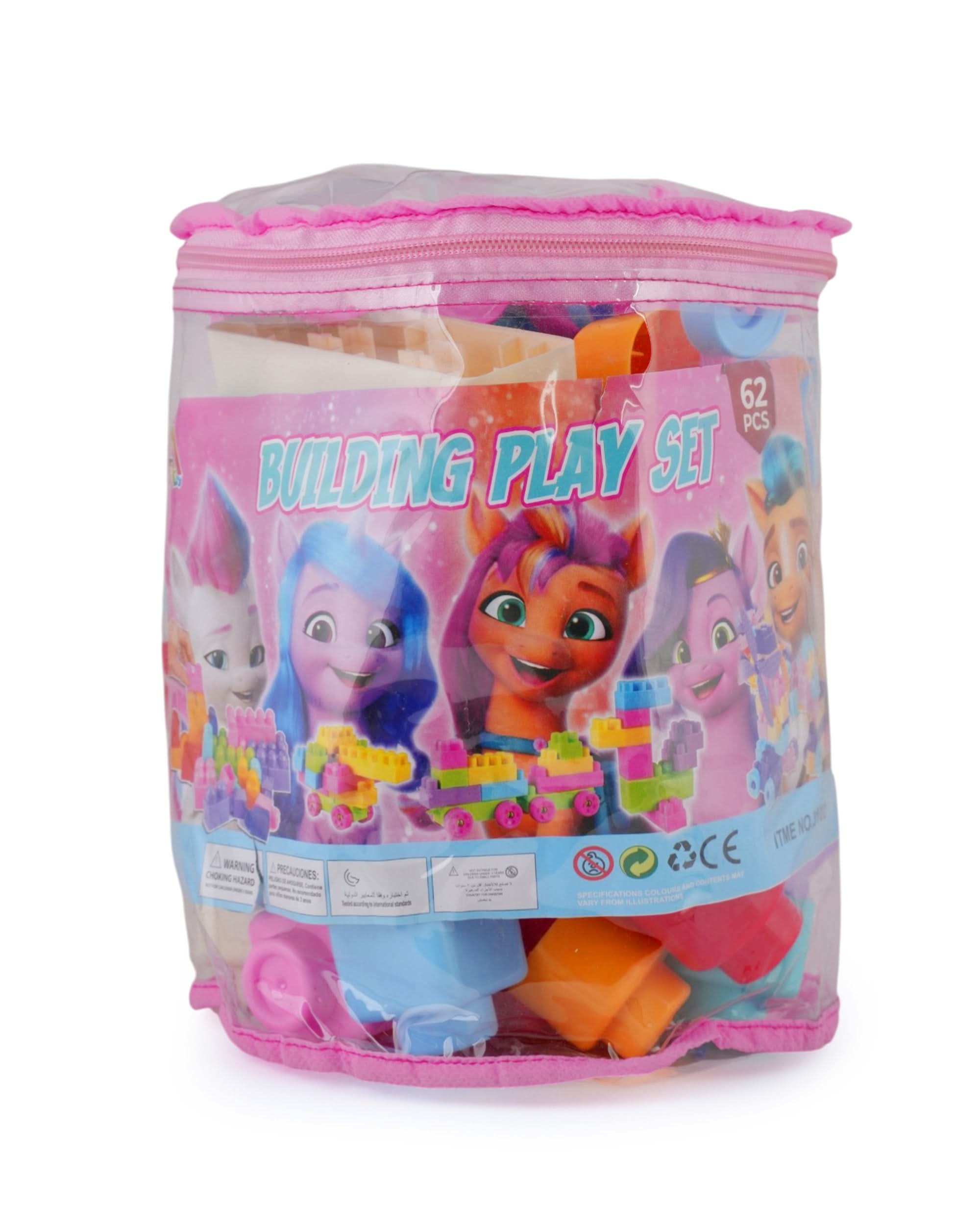 Block Bag 62 Pcs, Kids Blocks & Building Toys, Chase Value, Chase Value