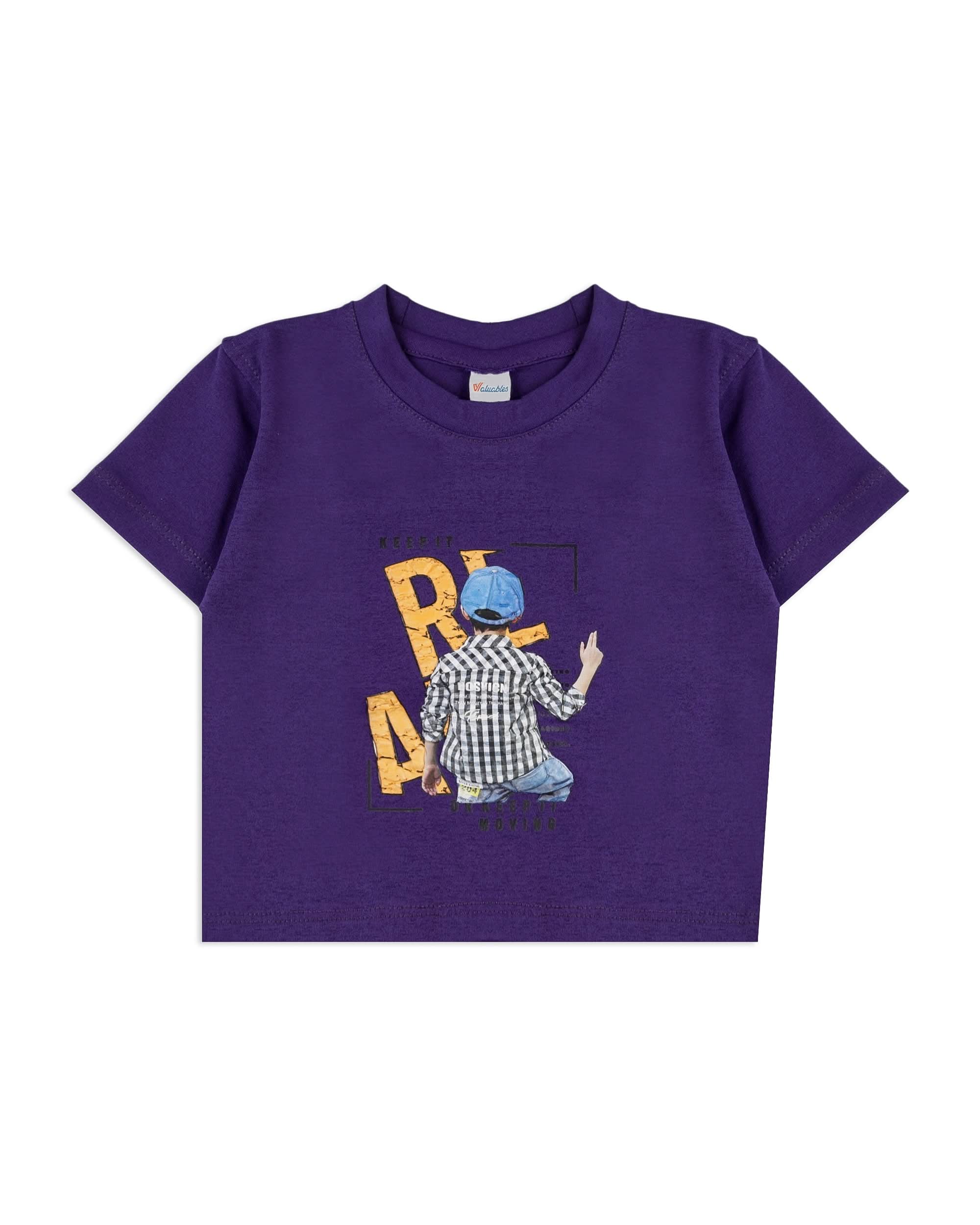 Valuables Newborn Boys T-Shirt, Newborn Boys Half Sleeves T-Shirts, Chase Value, Chase Value