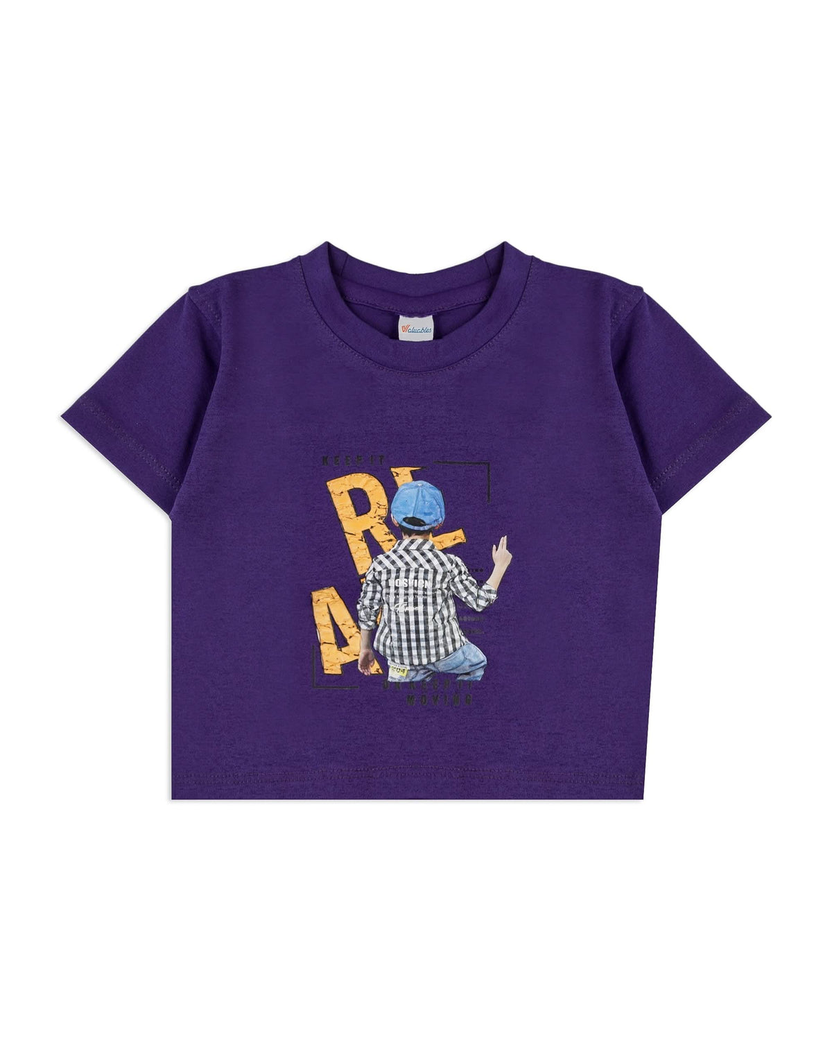 Valuables Newborn Boys T-Shirt, Newborn Boys Half Sleeves T-Shirts, Chase Value, Chase Value