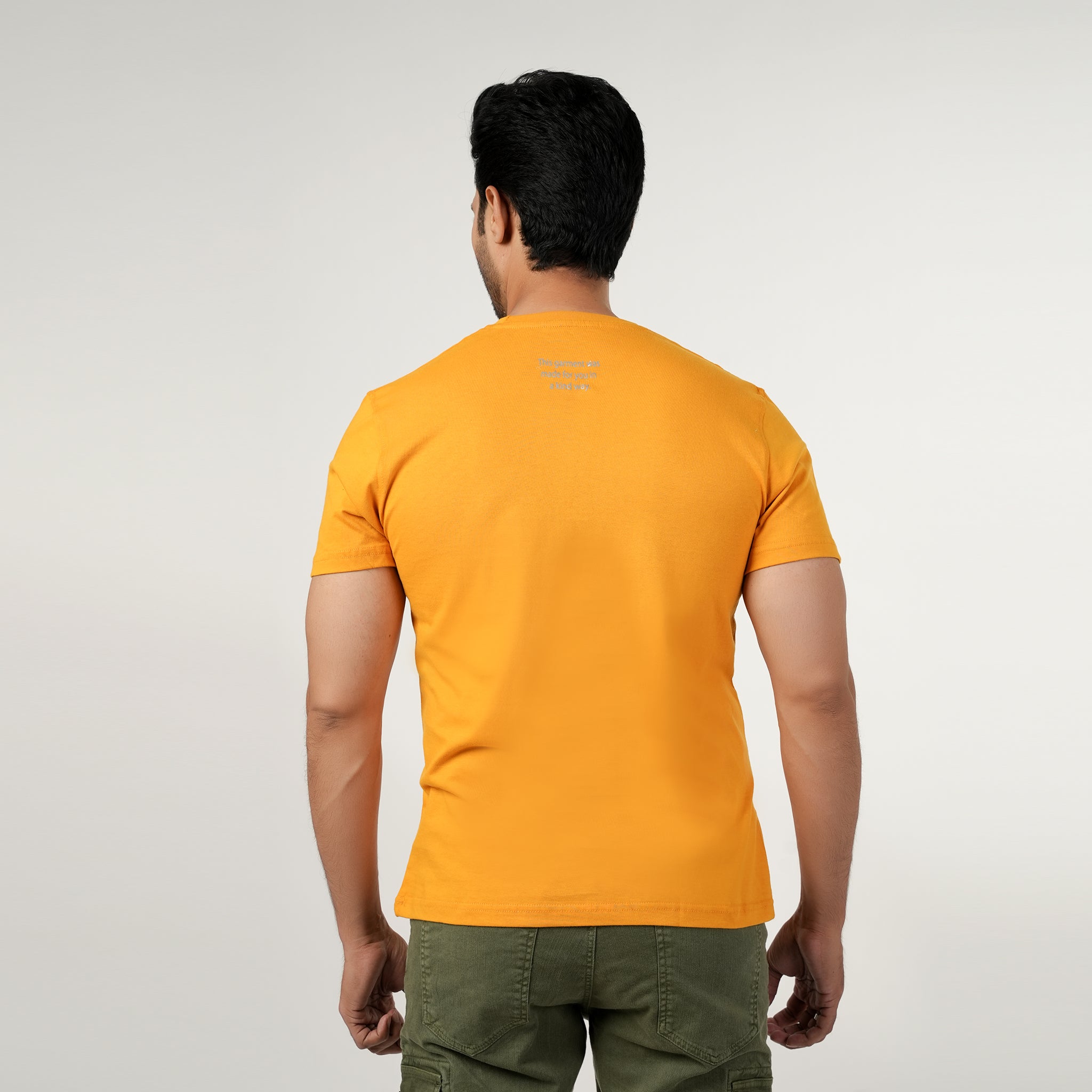 Eminent Men's Half Sleeves Round Neck T-Shirt - Yellow, Men's T-Shirts & Polos, Eminent, Chase Value