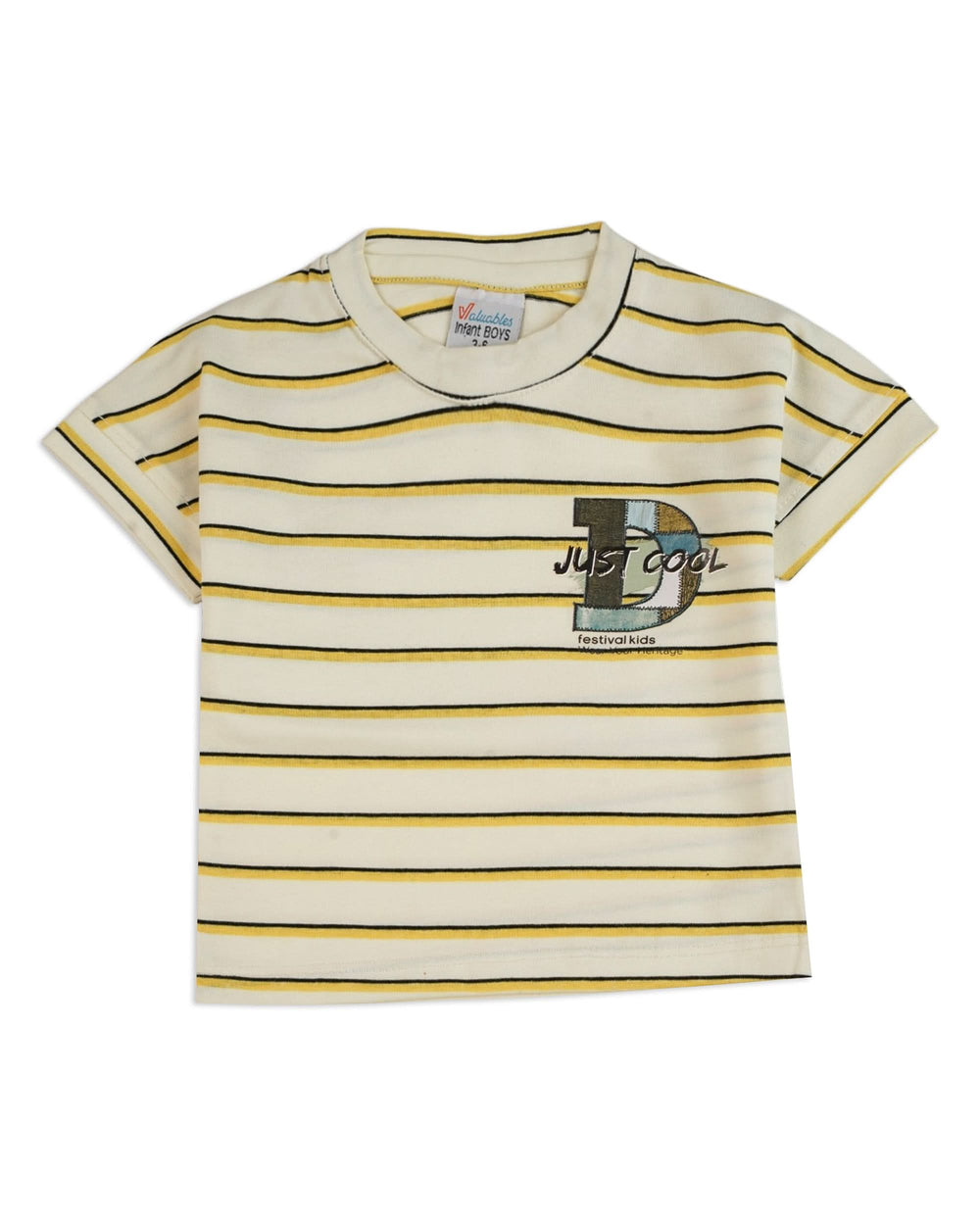 Valuables Newborn Boys T-Shirt, Newborn Boys Half Sleeves T-Shirts, Chase Value, Chase Value