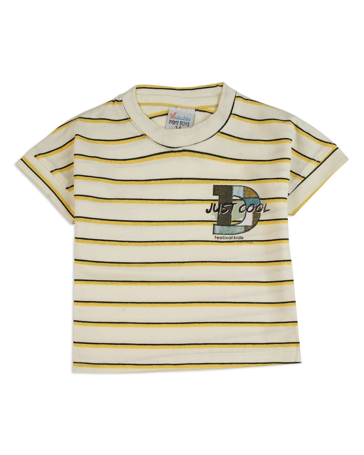 Valuables Newborn Boys T-Shirt, Newborn Boys Half Sleeves T-Shirts, Chase Value, Chase Value
