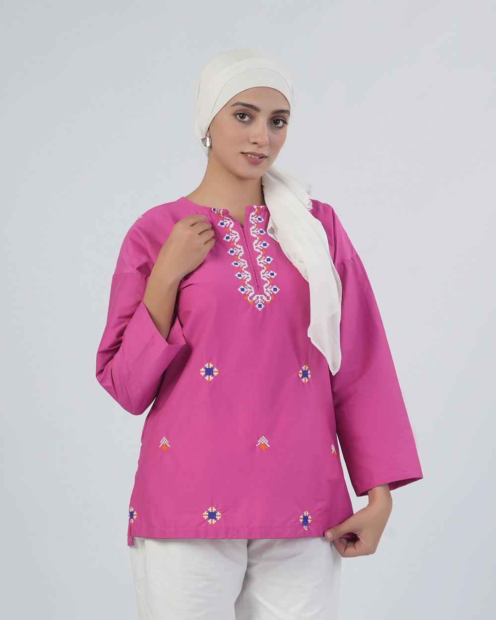 Valuables Women Embroidered Top, Women T-Shirts & Tops, Chase Value, Chase Value