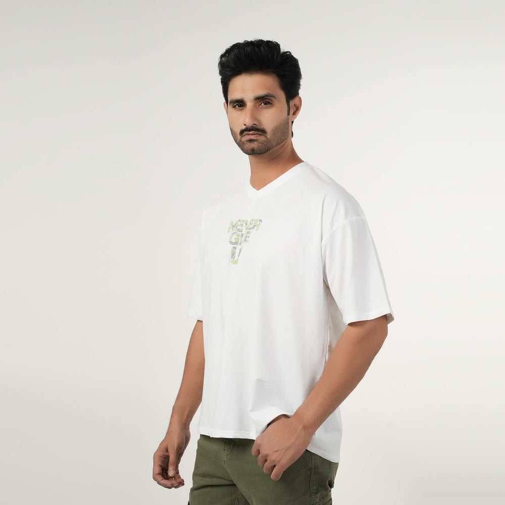 Eminent Men's Half Sleeves T-Shirt - White, Men's T-Shirts & Polos, Eminent, Chase Value