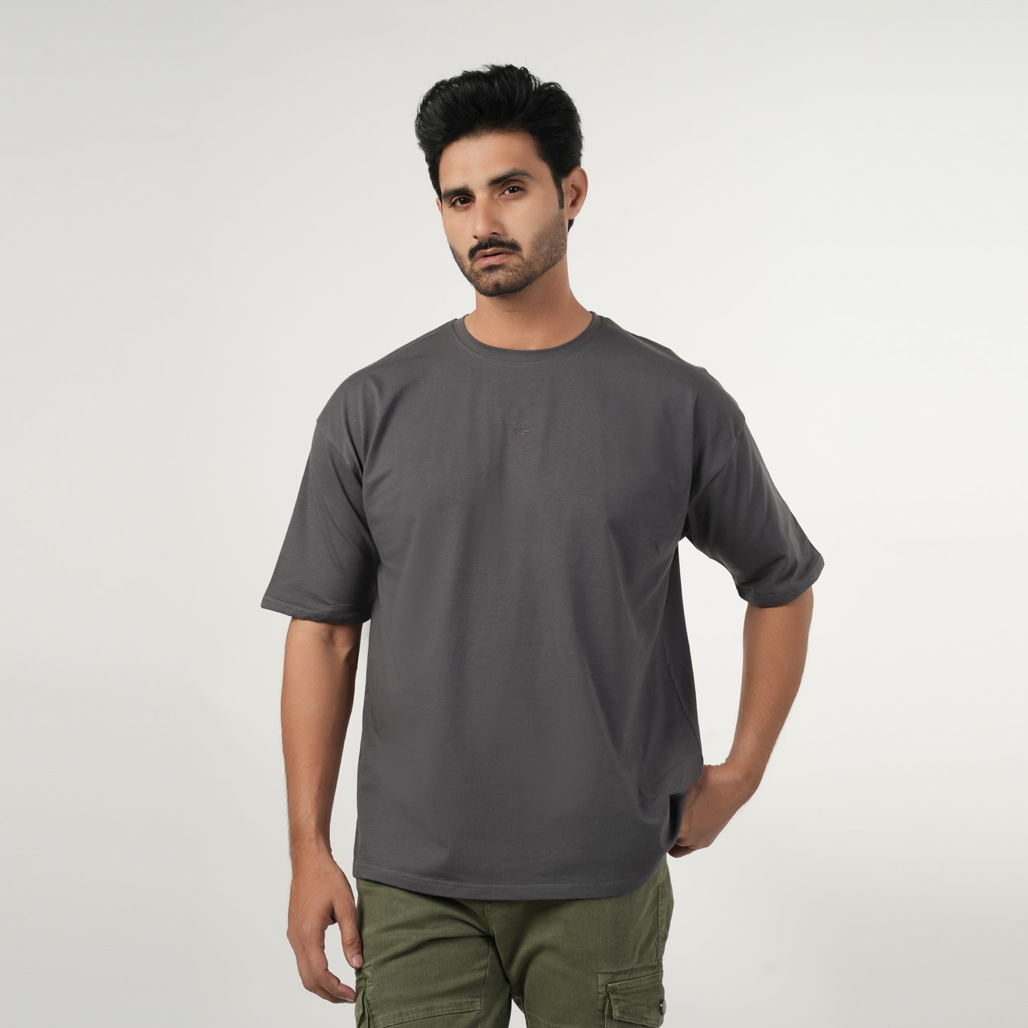 Eminent Men's Half Sleeves T-Shirt - Stone, Men's T-Shirts & Polos, Eminent, Chase Value
