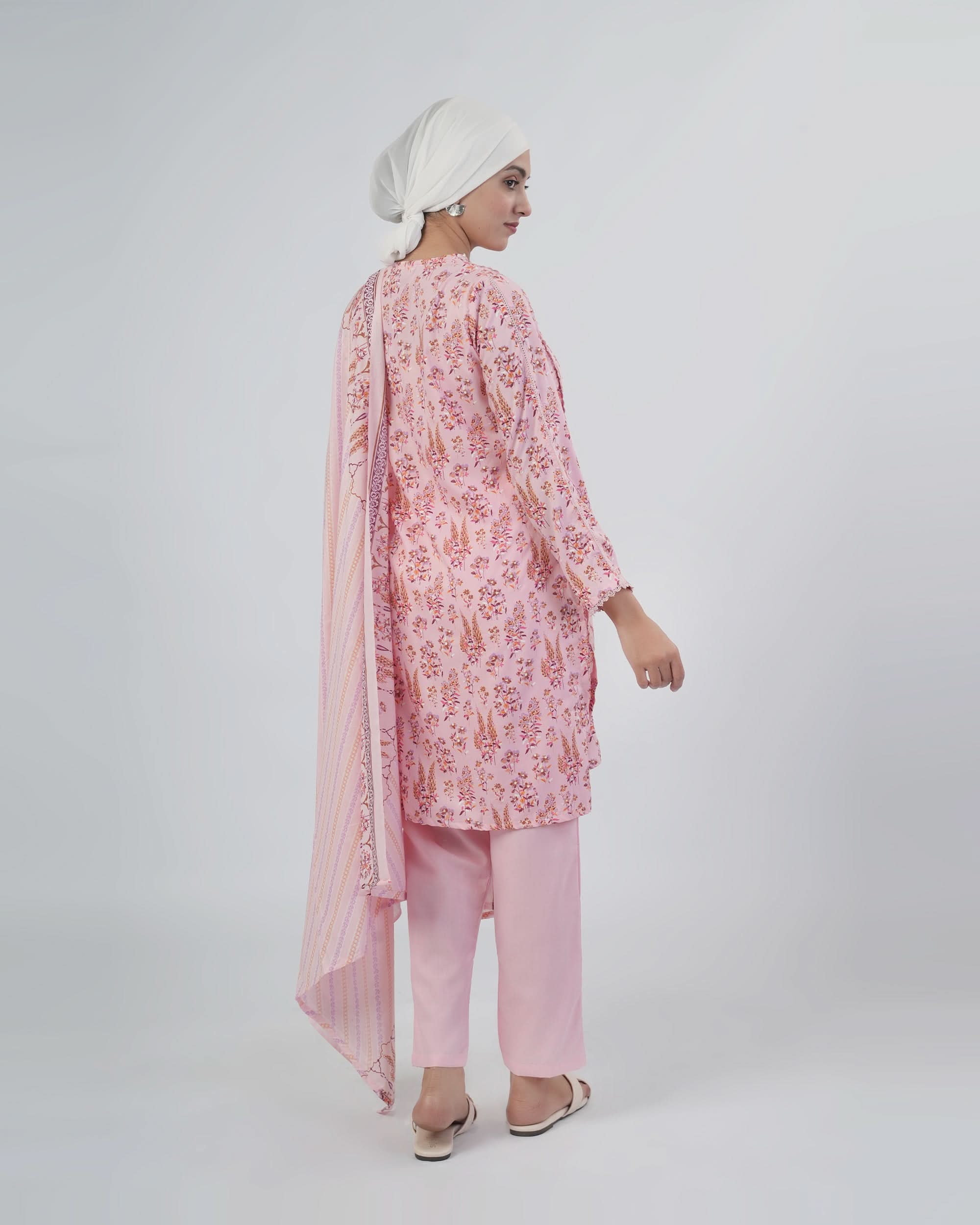 Valuables Women's Printed 3Pcs Suit, Women Shalwar Suits, Chase Value, Chase Value