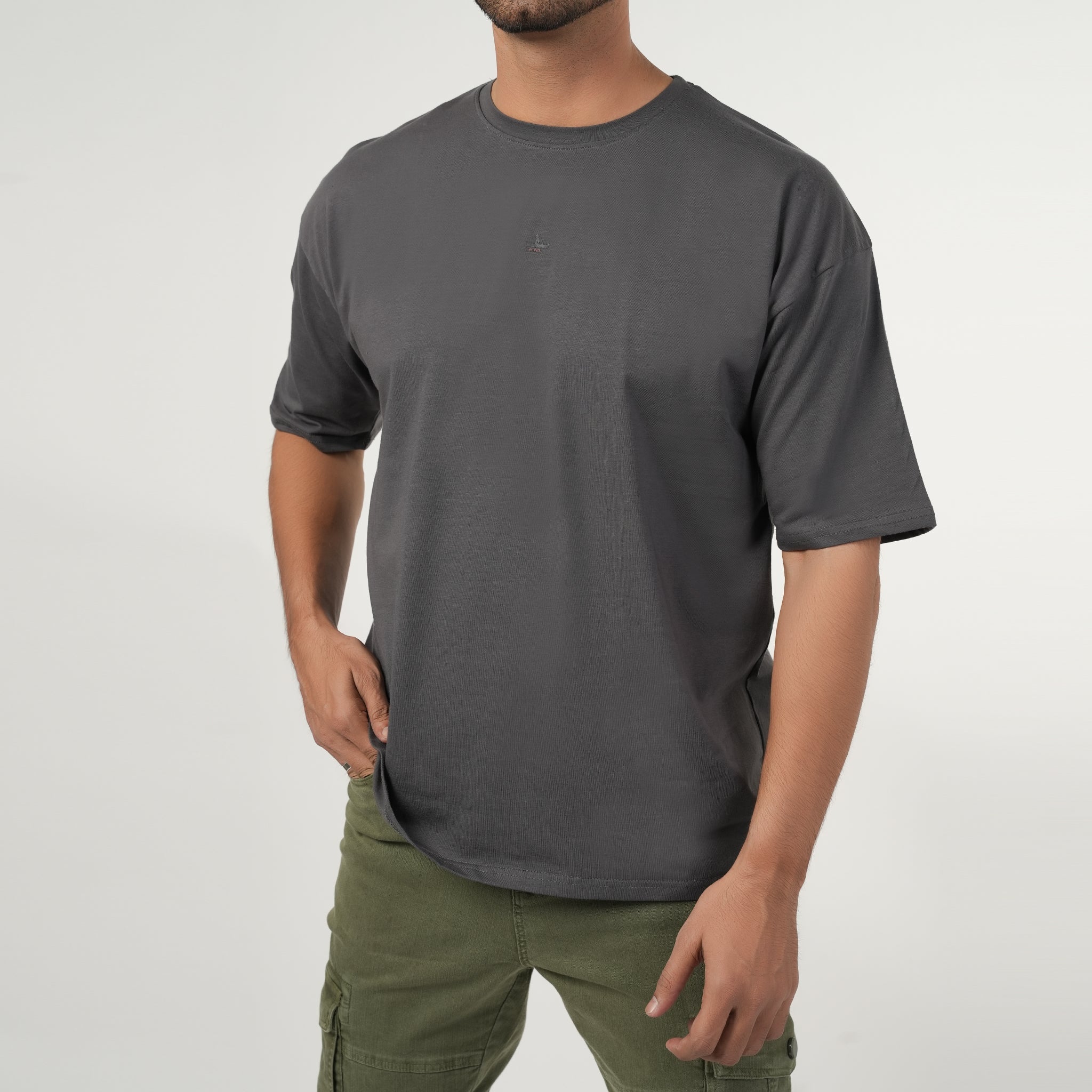 Eminent Men's Half Sleeves T-Shirt - Stone, Men's T-Shirts & Polos, Eminent, Chase Value