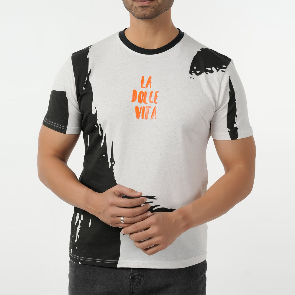 Eminent Men's Half Sleeves T-Shirt - Oatmeal, Men's T-Shirts & Polos, Eminent, Chase Value